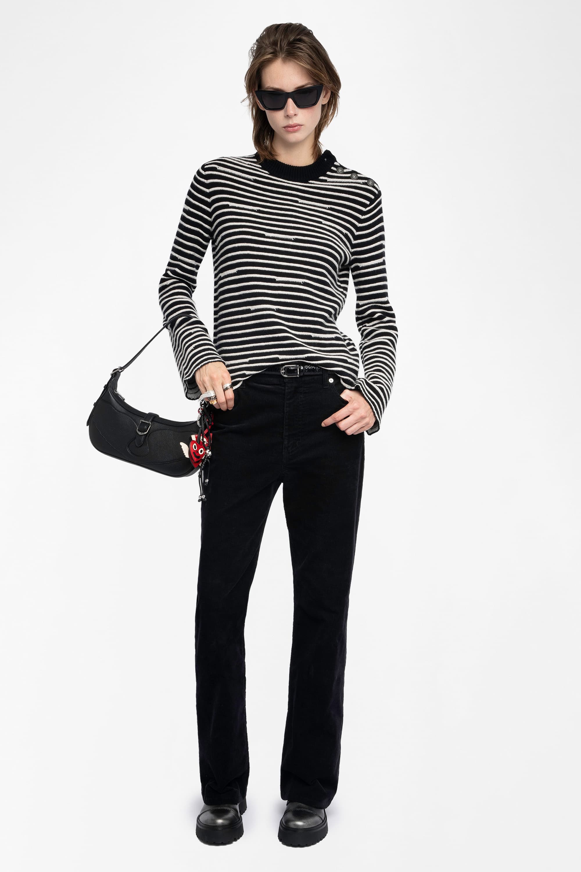 Spiky Stripe Sweater