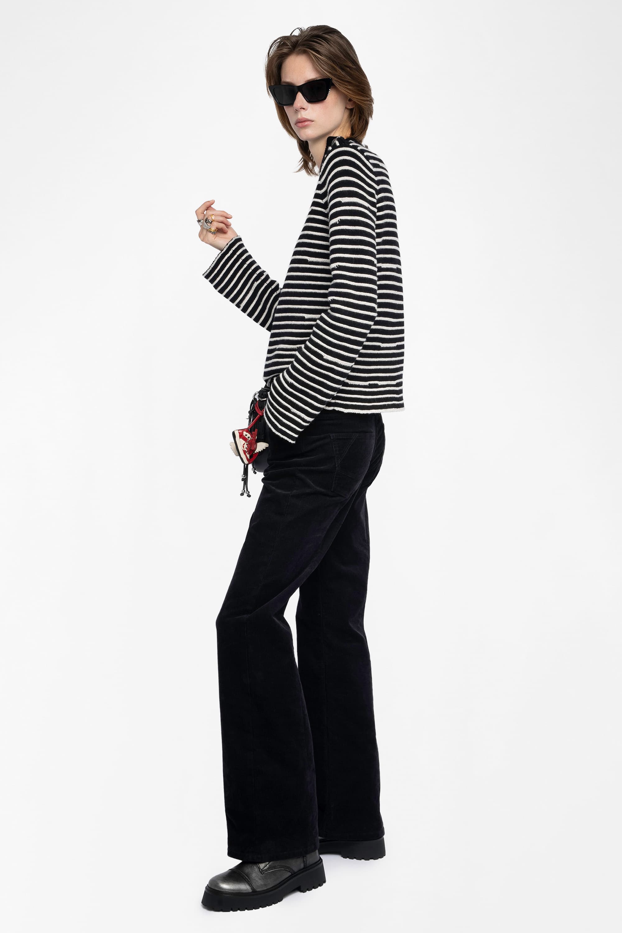 Spiky Stripe Sweater