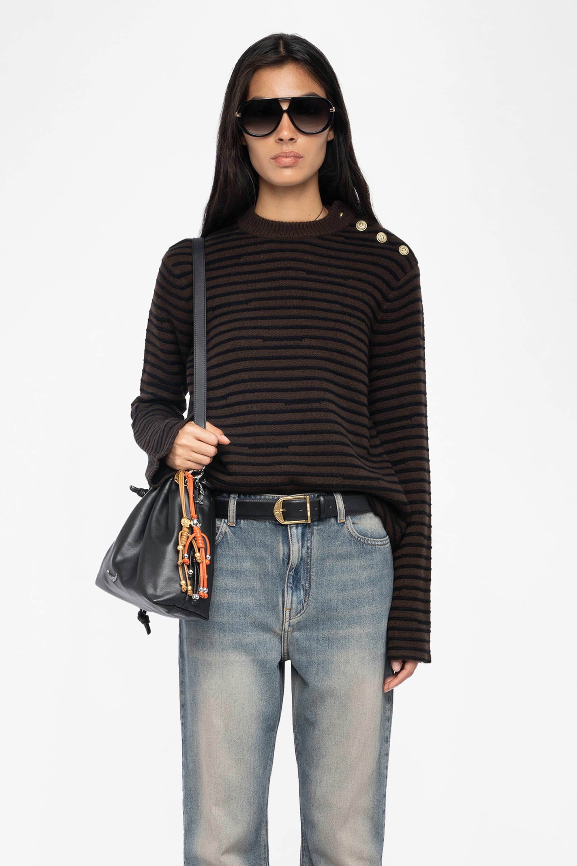 Spiky Stripe Sweater