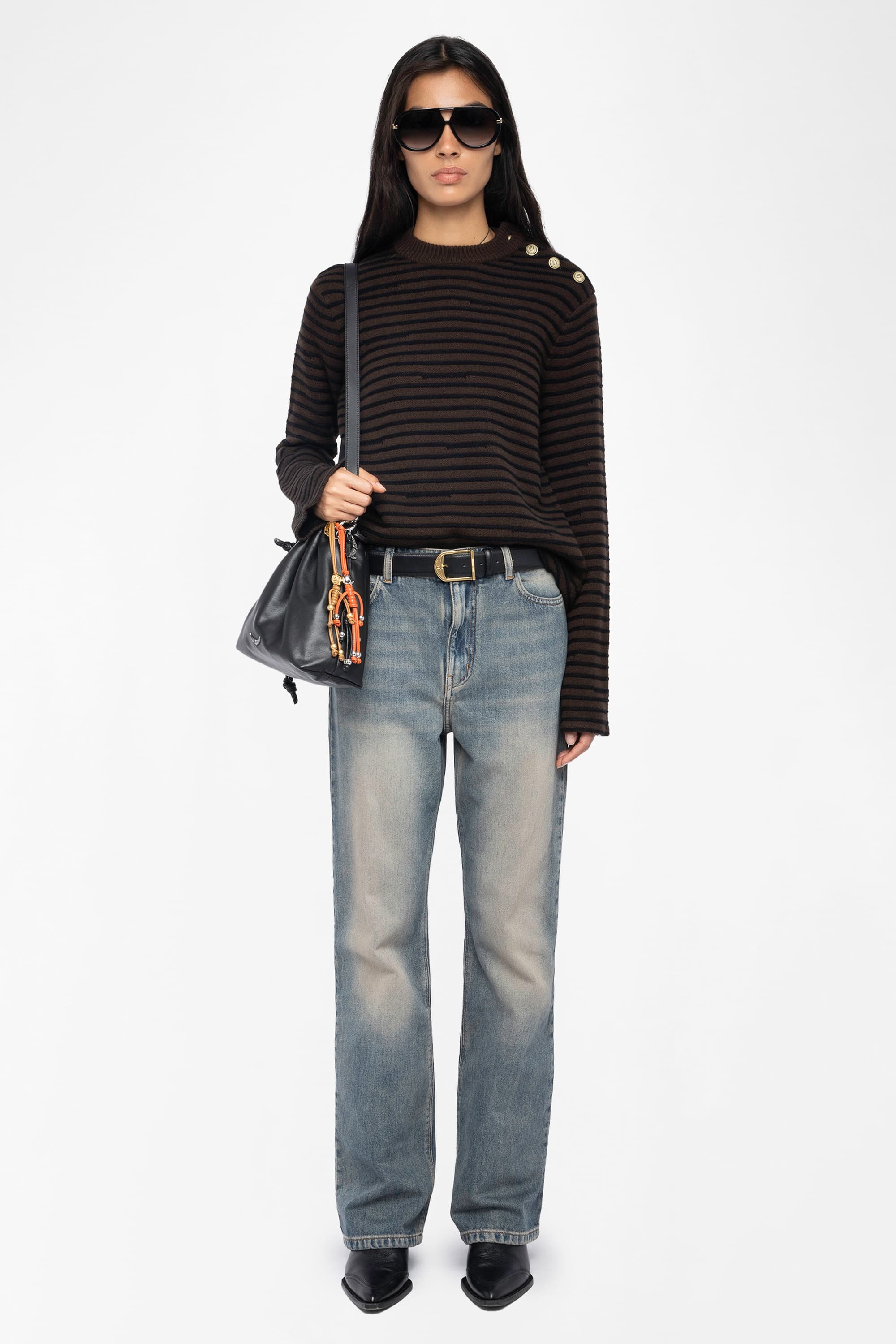 Spiky Stripe Sweater