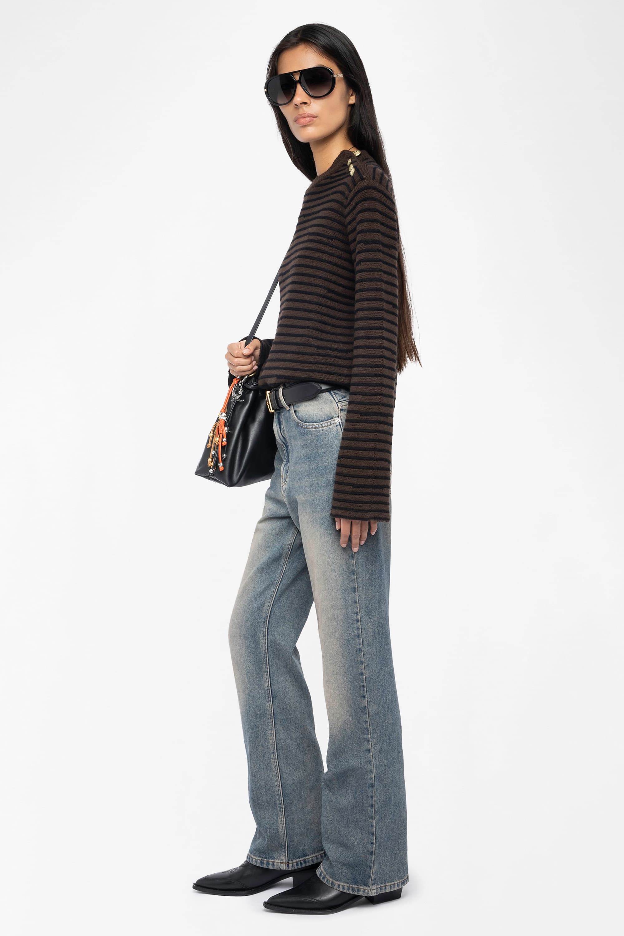 Spiky Stripe Sweater