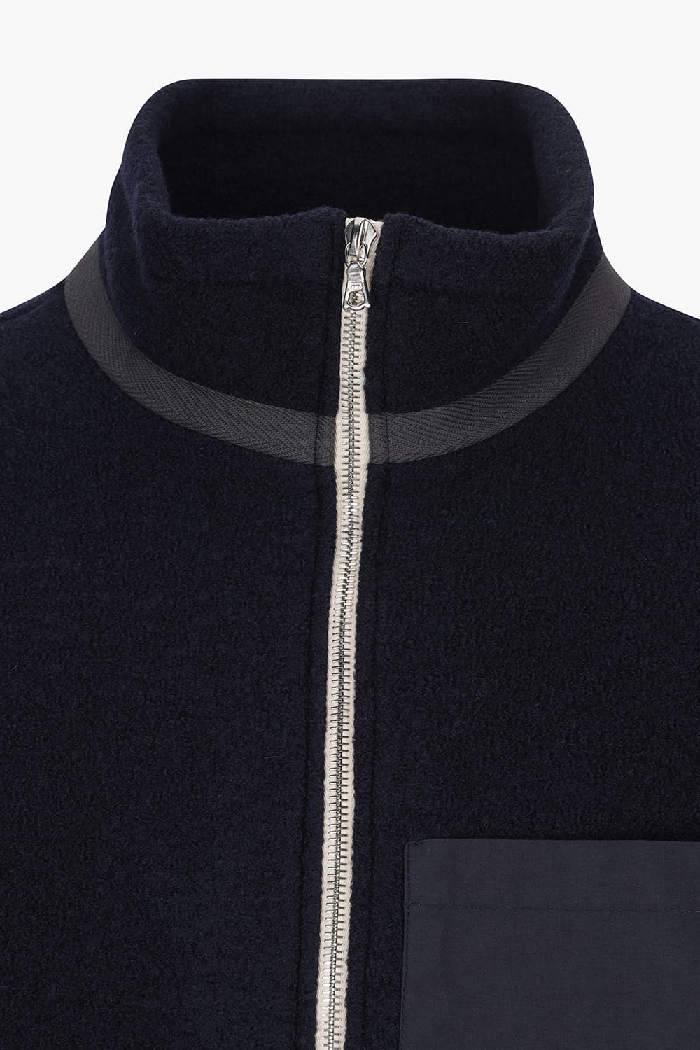 Sherpa Wool Zip-up Jacket QE5FMDBOT103Q66