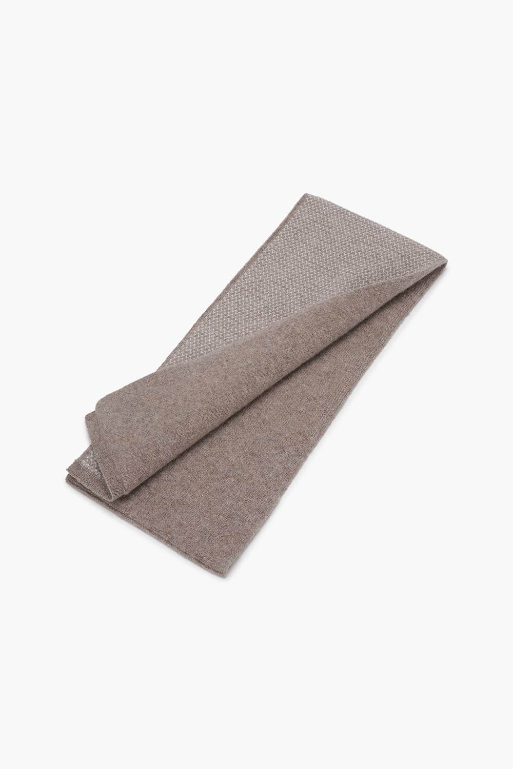 파스텔톤 조직 솔리드 444 캐시미어 쁘띠머플러 베이지 TE4FM64EM444TBE