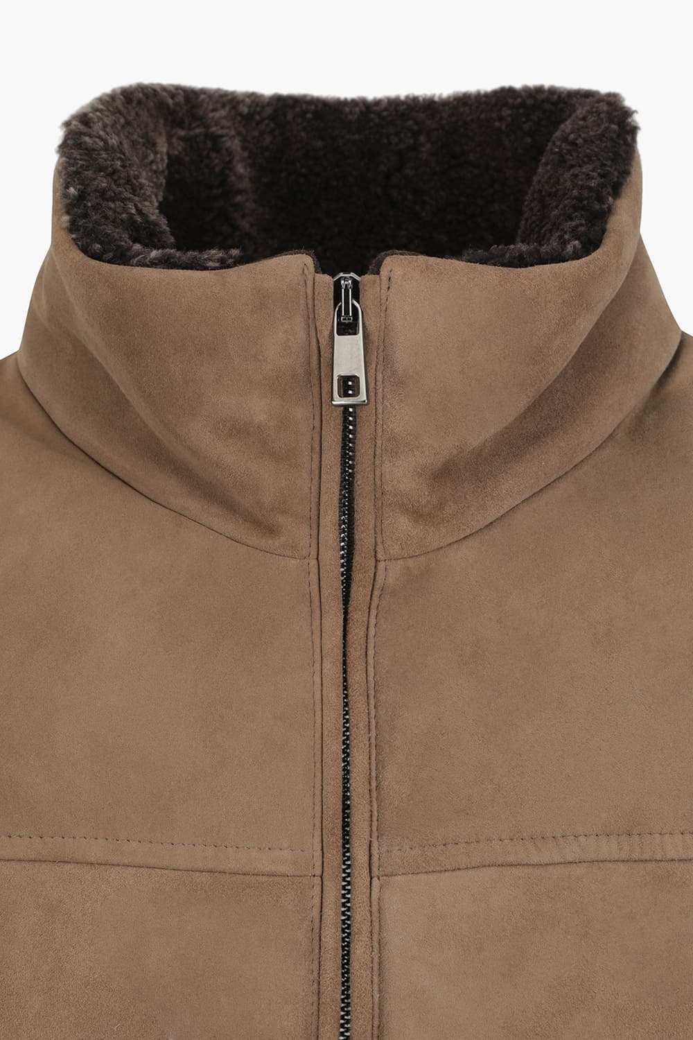 베스트 Suede Goat Leather Vest RE5FMMALE801R85