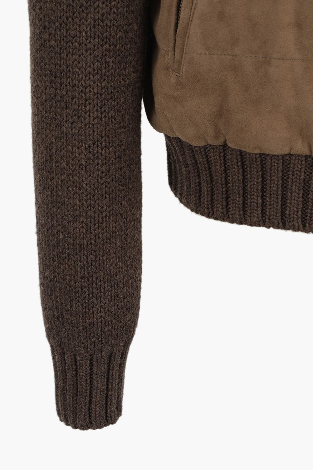 블루종 Suede Goat Leather Blouson RE5FMMALE802R85