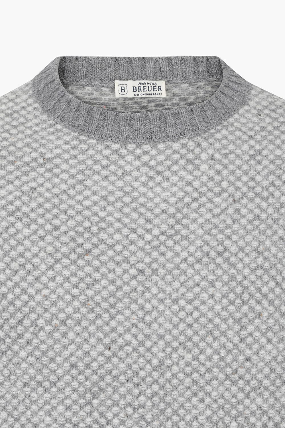 니트 Wool Mix Pull Colrond Knit RE5FMMAKN205R90