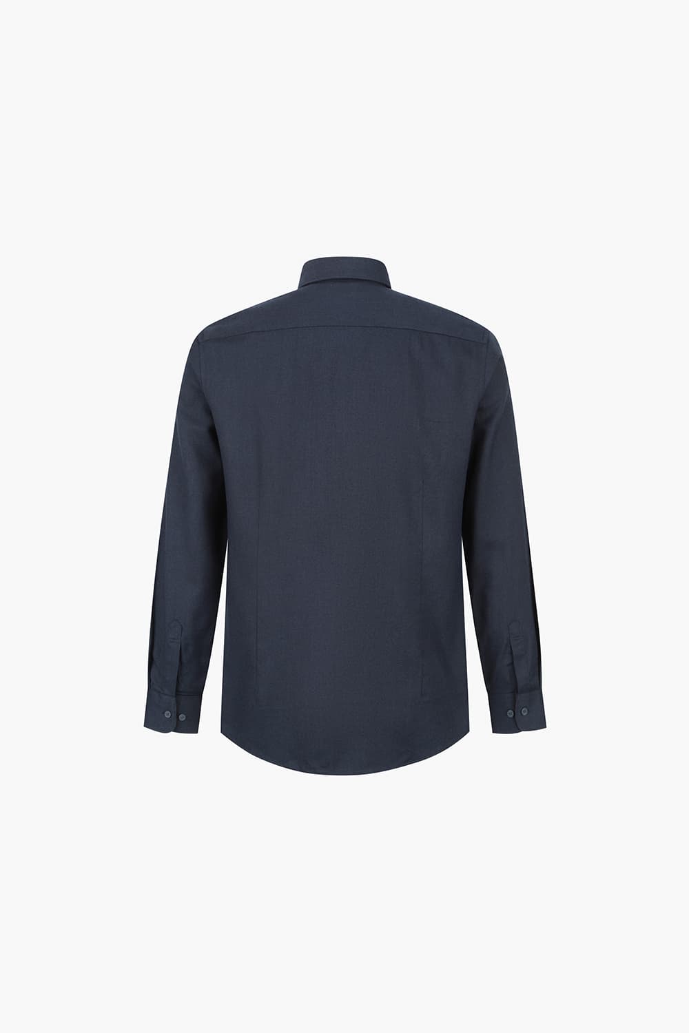 솔리드 기모 배색 781 컴포터블 셔츠 네이비 SE4FM22LS781SNY