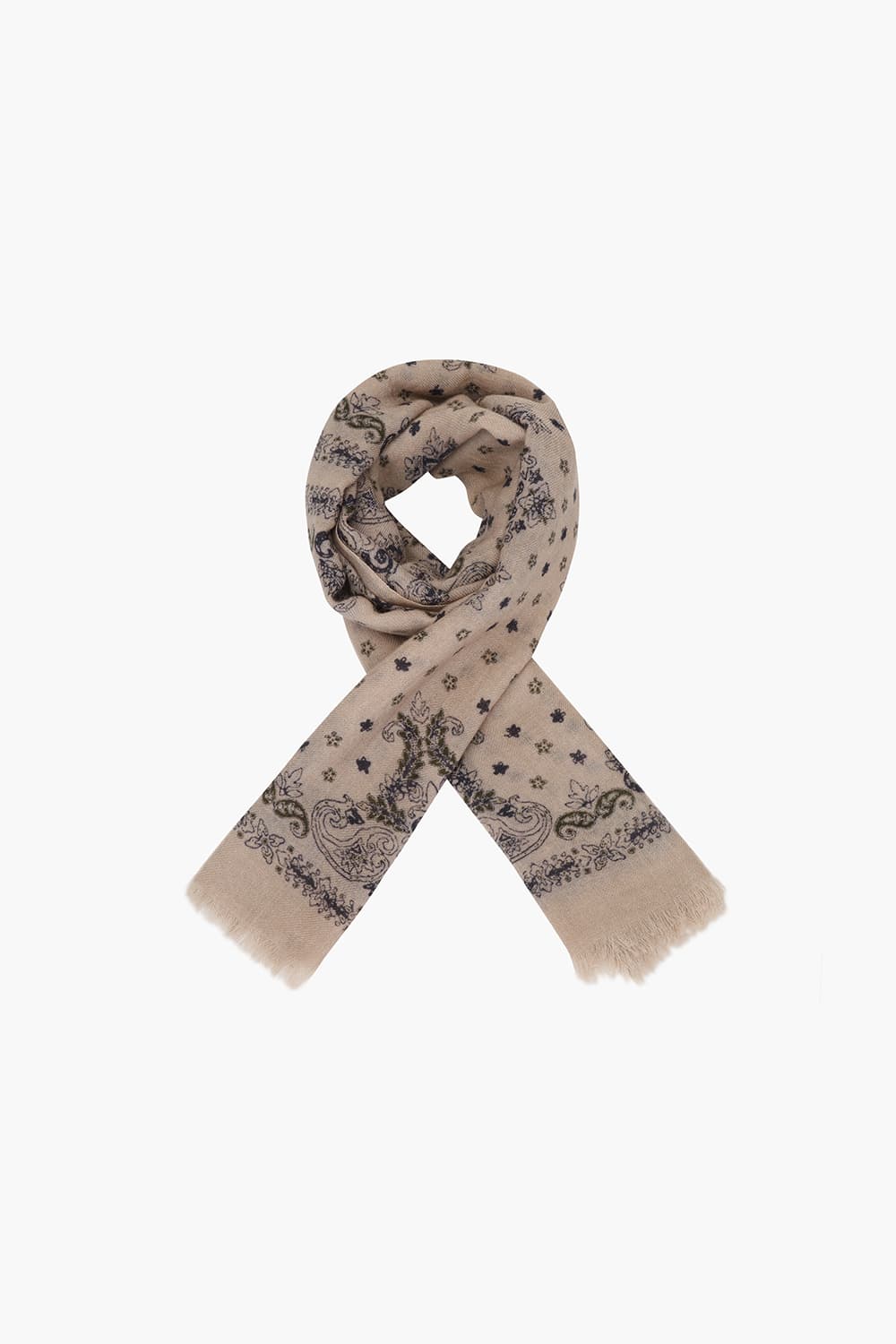 Bandana Wool Scarf QE5FMHTSC102Q15