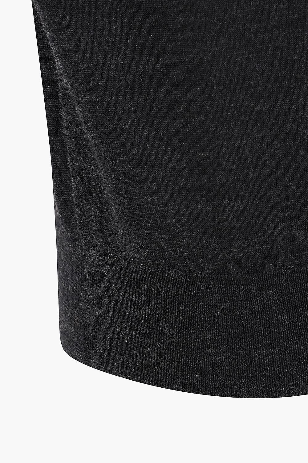 Basic Crew Neck Wool Knit QE5FMHTKN101Q99