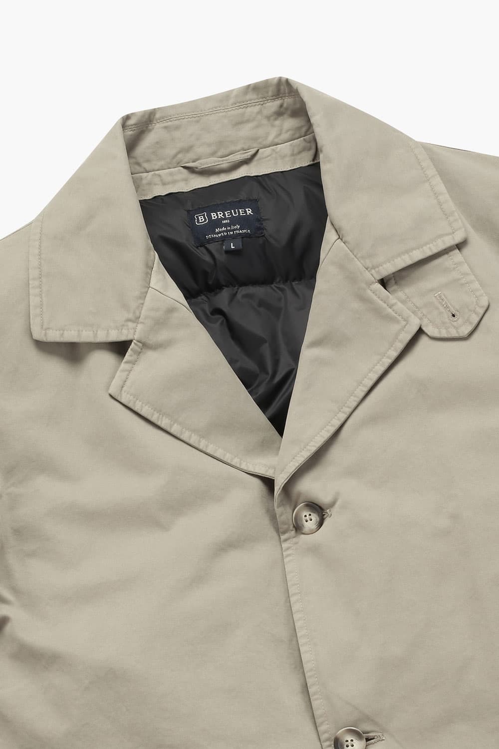 가먼트다잉 다운 트렌치 베이지 RE2FMBAOT103R15