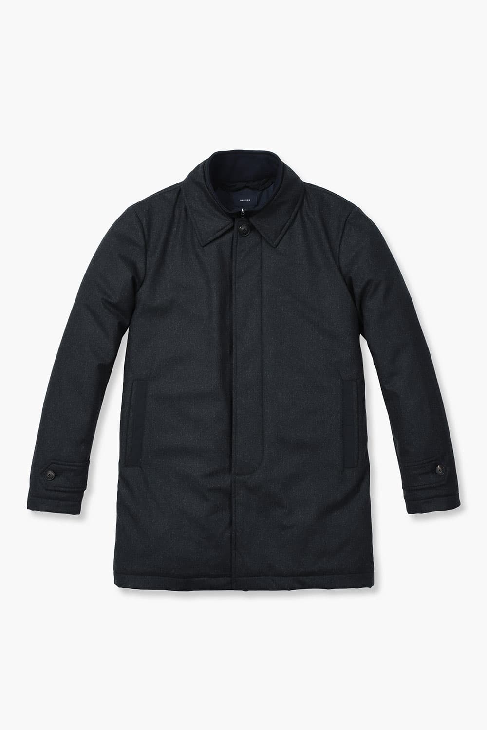 울 라이트 패딩 트렌치 그레이 RE2FMBAOT807R98