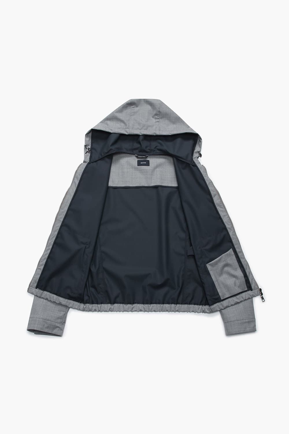 울폴리 믹스 후드 블루종 라이트 그레이 RE3SMBAOT802R92