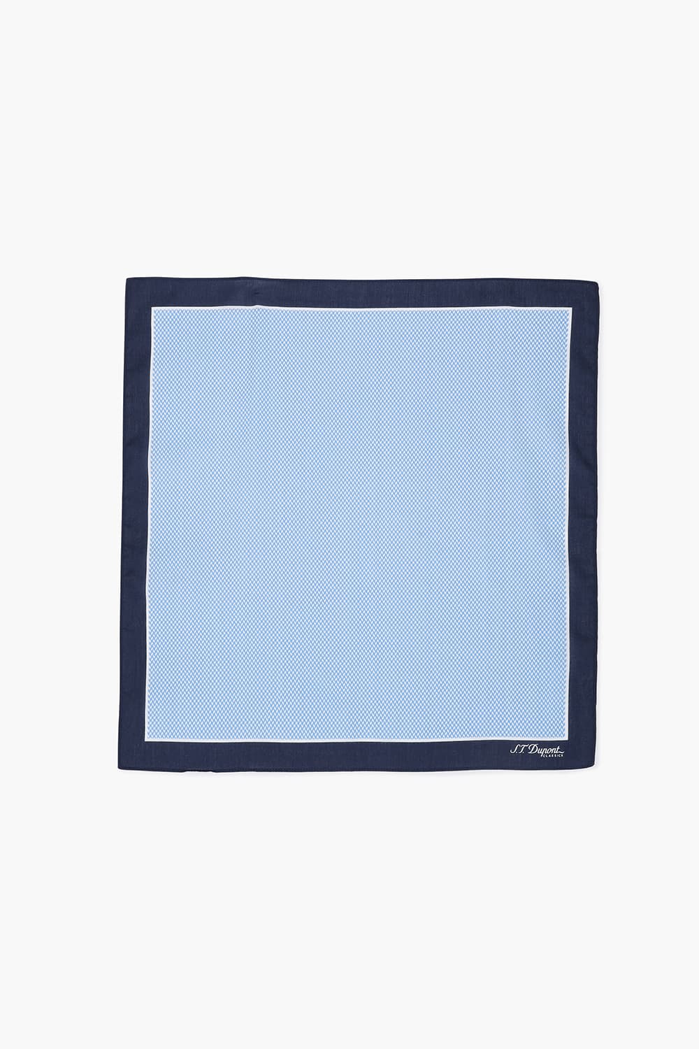패턴 1001 코튼 손수건 블루 SE5SMA381001SBU