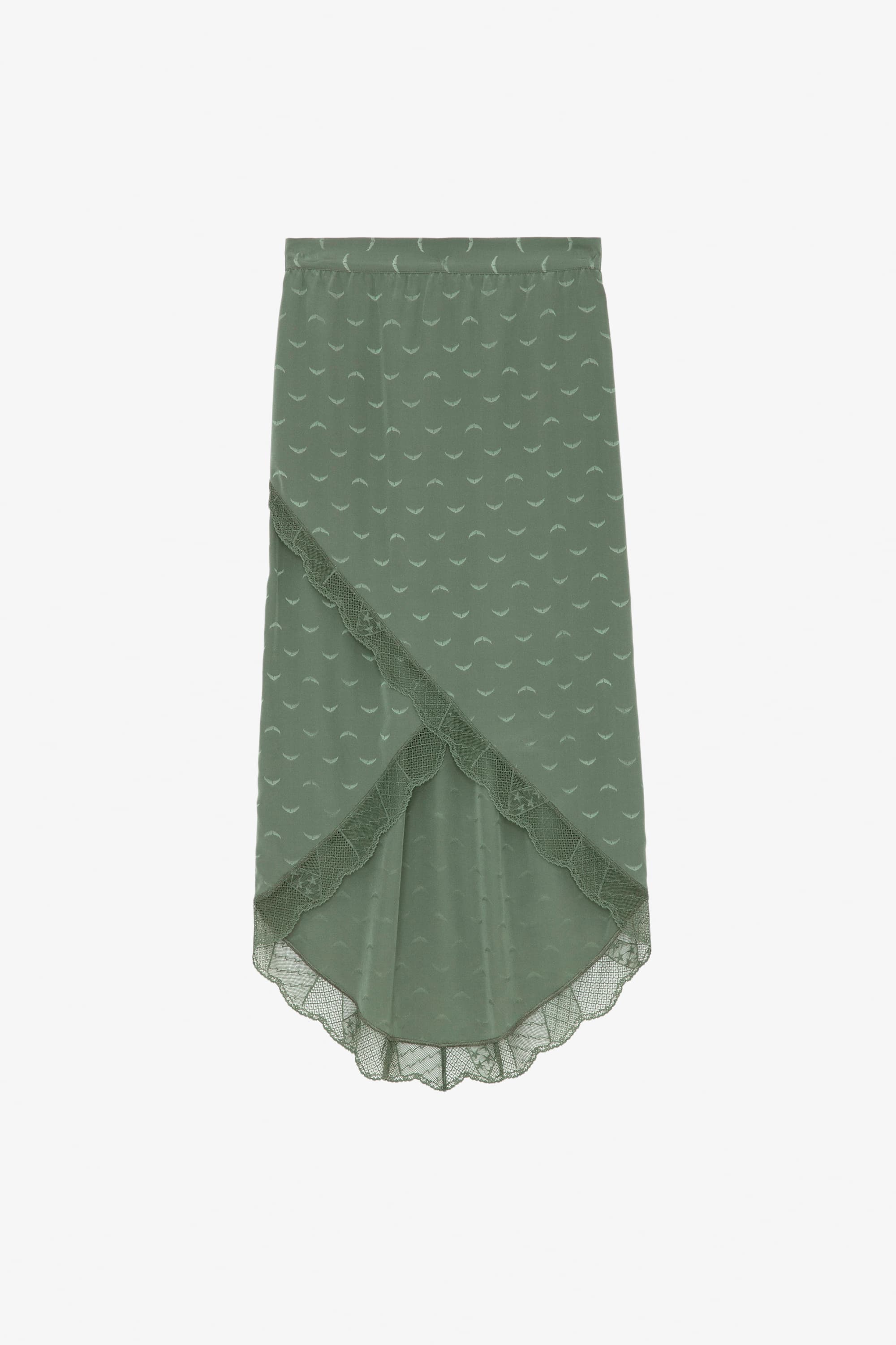 Jeudie Jacquard Silk Skirt
