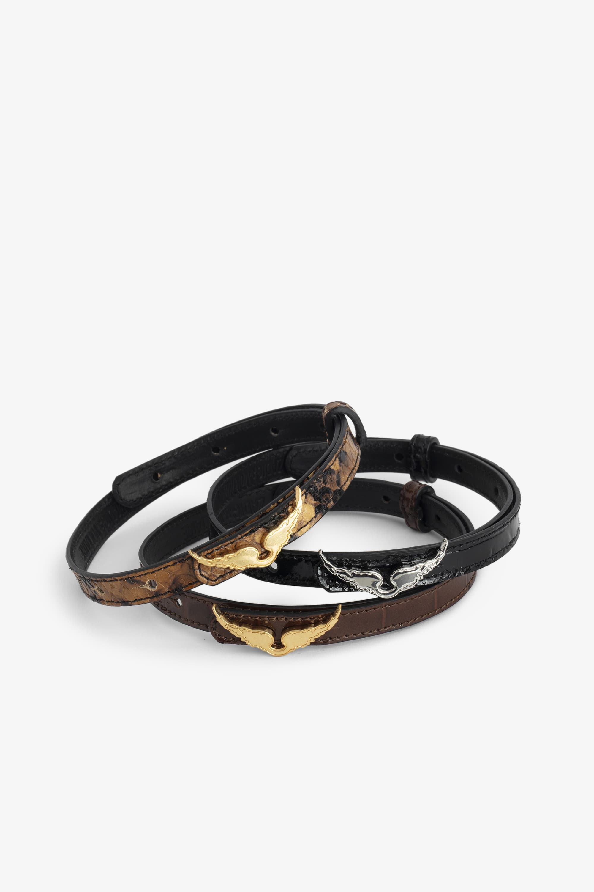 Rock Wild Double Leather Bracelet