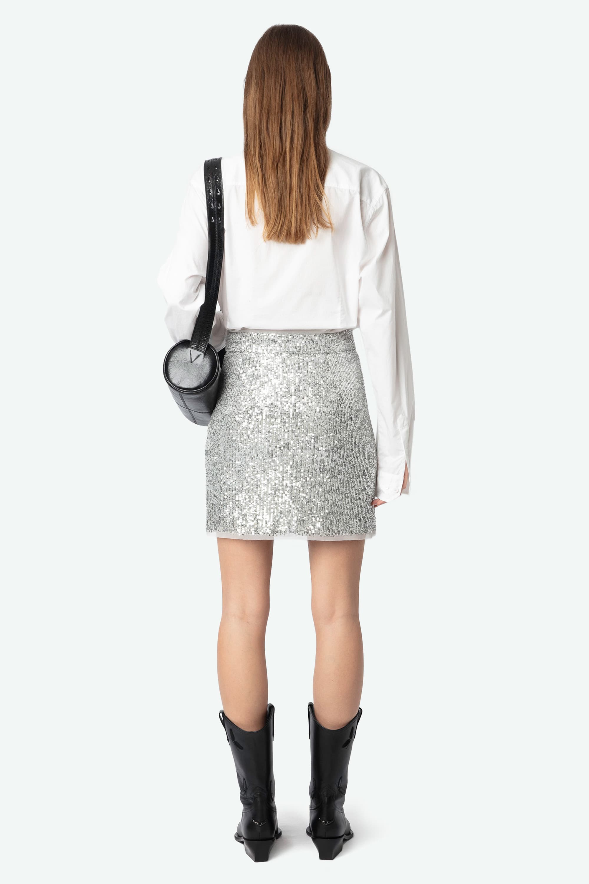 Justi Sequin Skirt