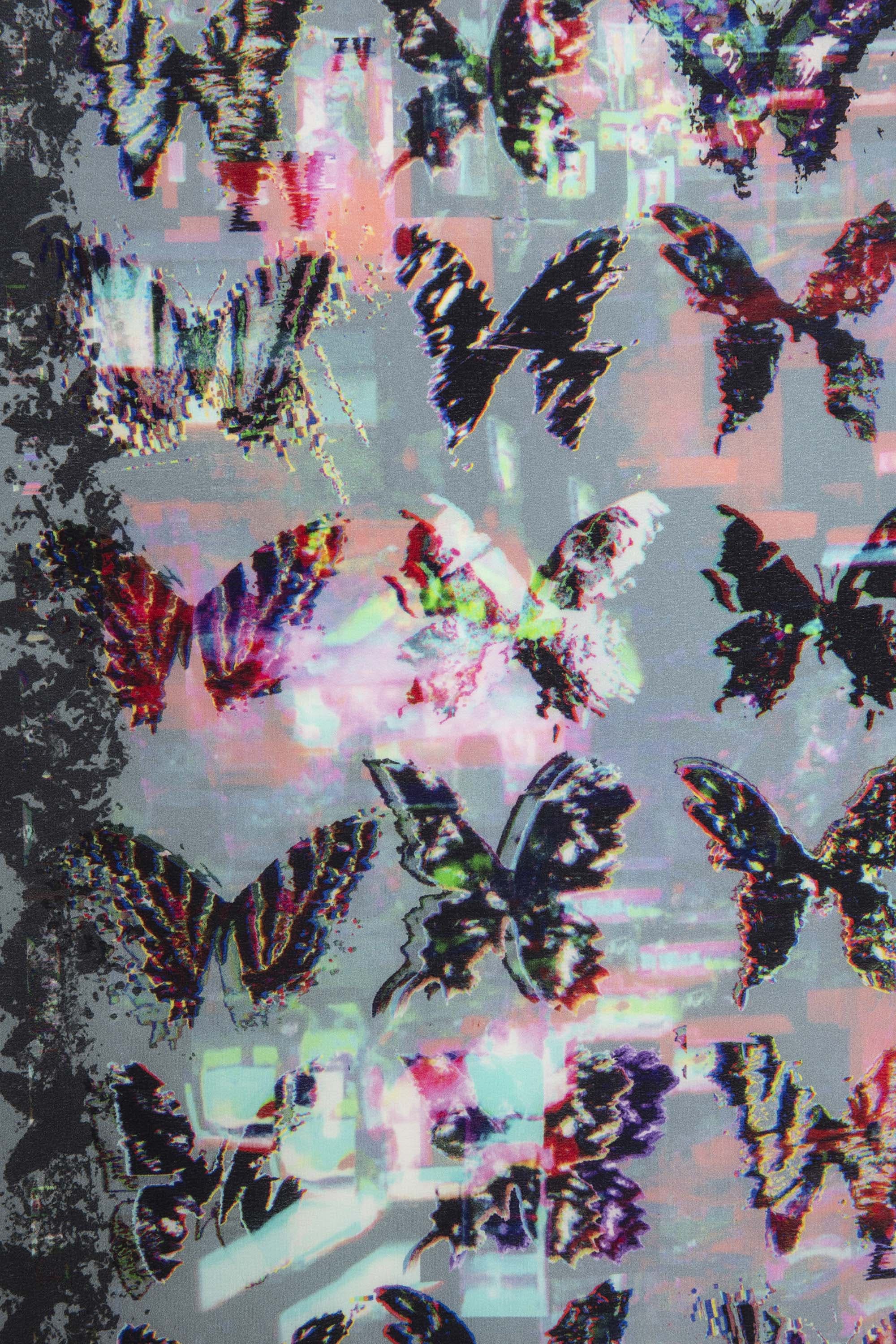 Blondie Butterfly Silk Scarf