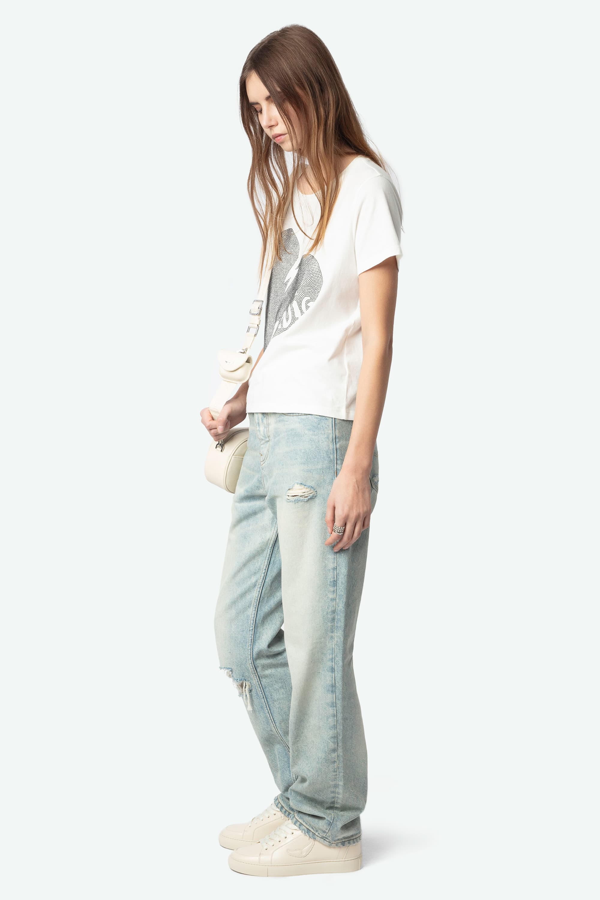 Alys Heart Strass T-shirt