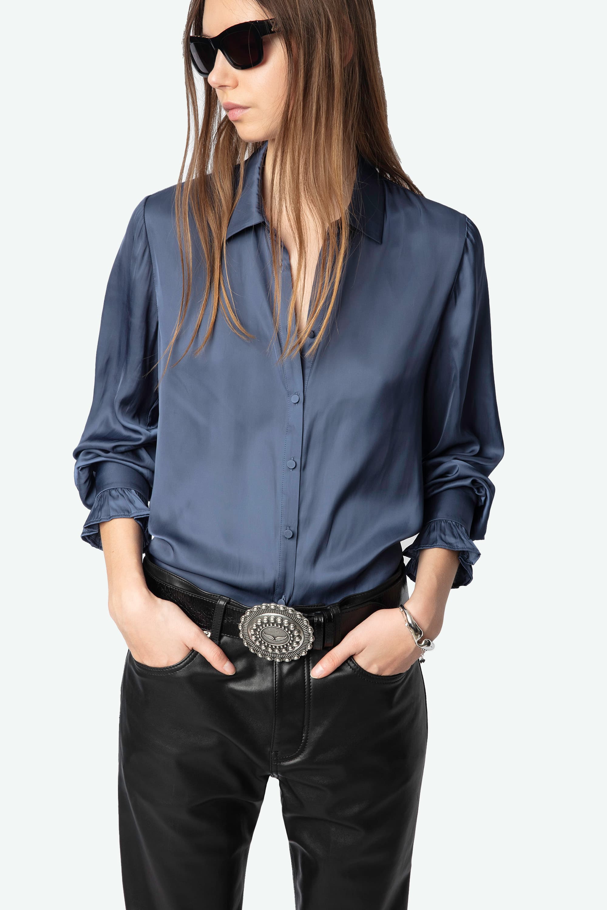 Thely Satin Shirt