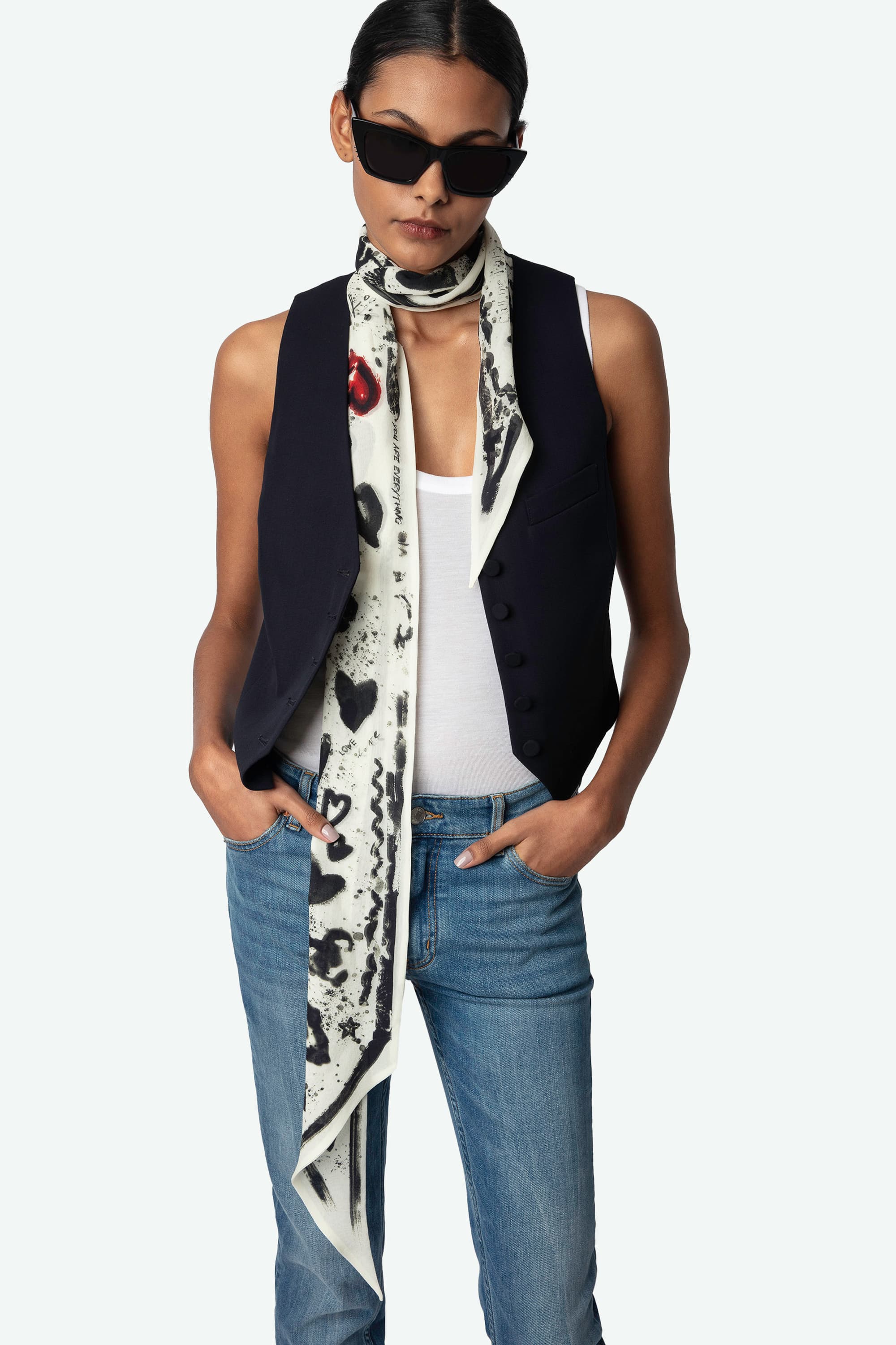 Jessie Love Silk Scarf