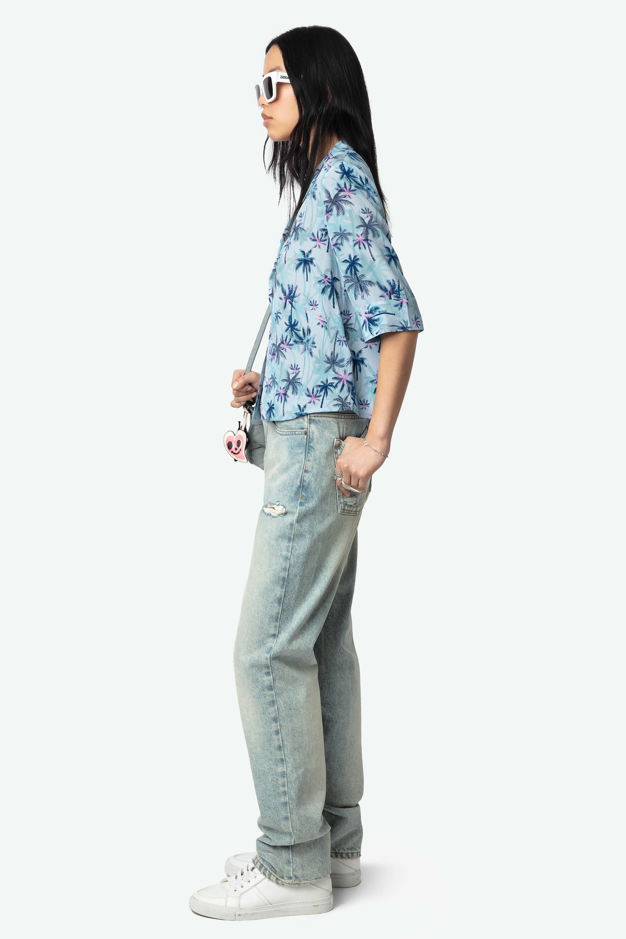 Telmos Palm Silk Shirt