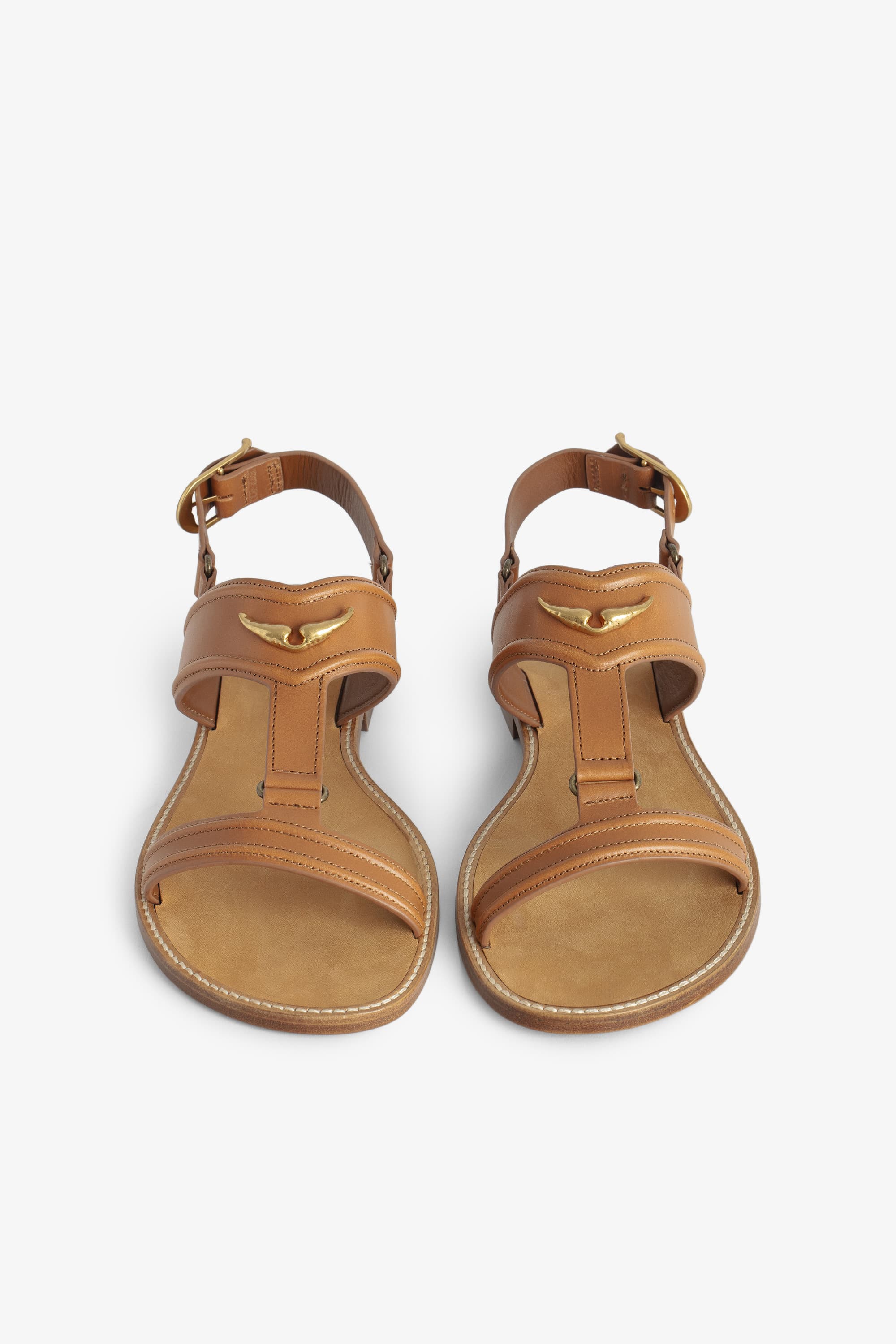 Caprese Wings Leather Sandals