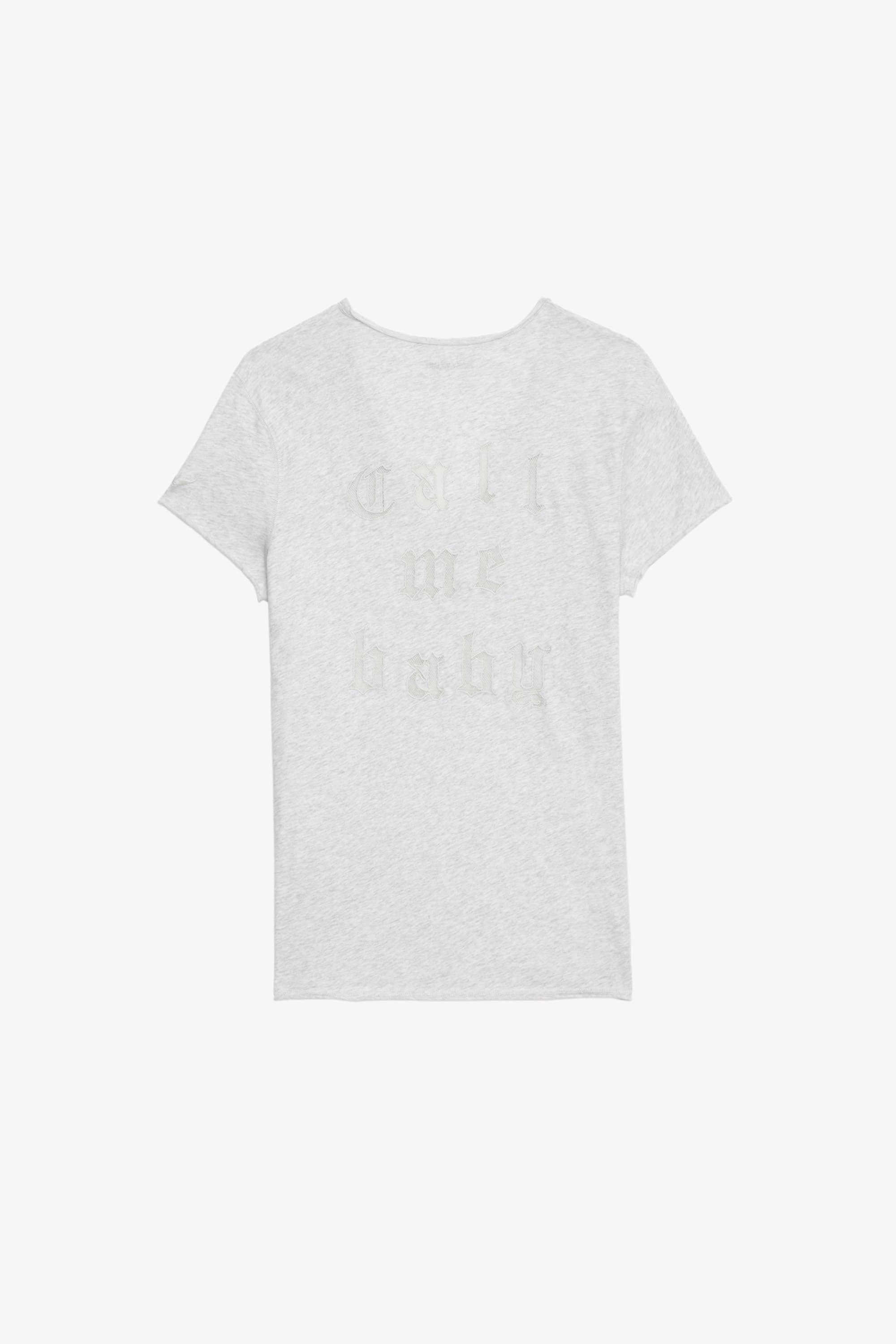 Story Fishnet Call Me Baby T-shirt