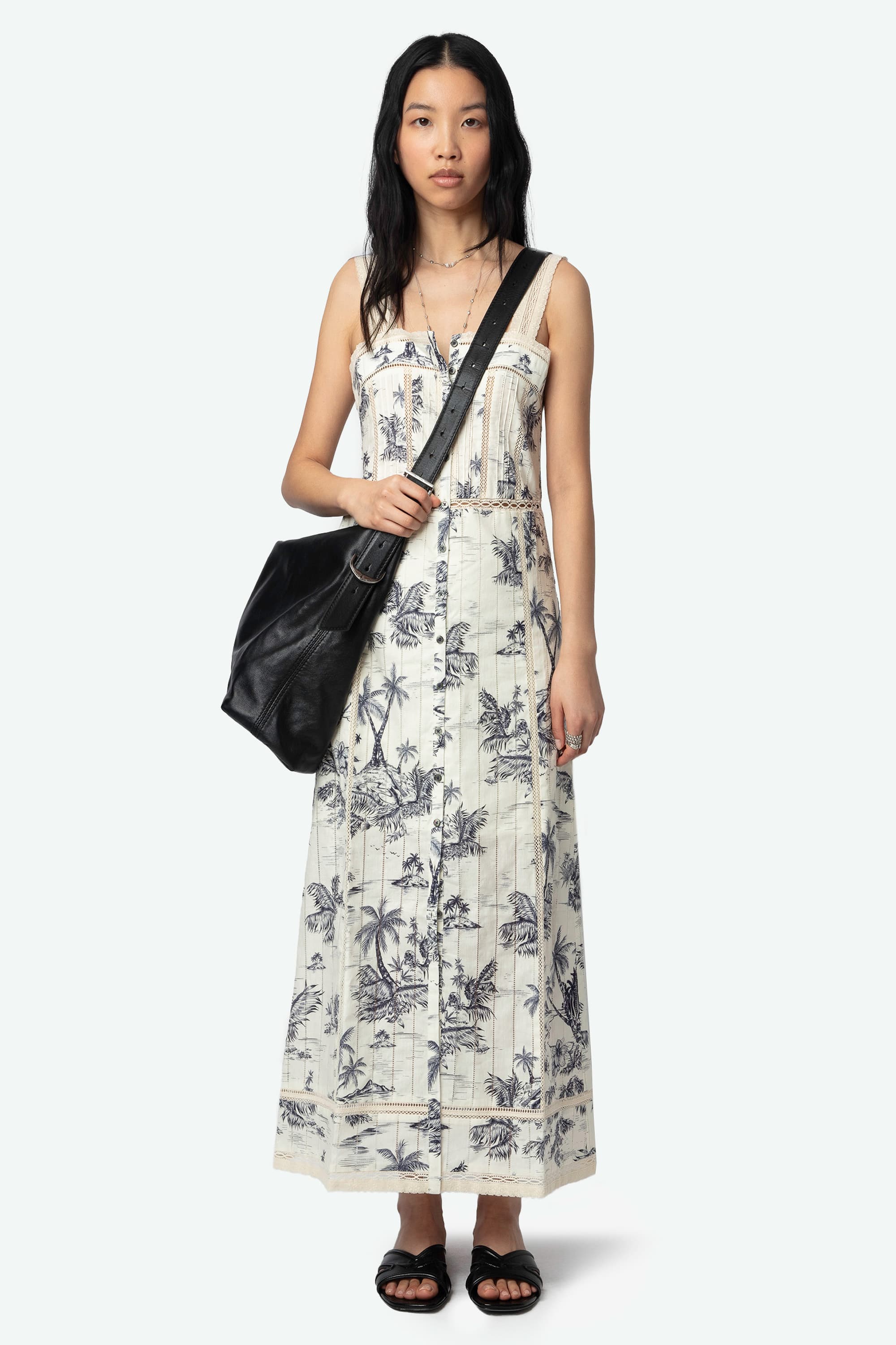 Renaid Tropical Cotton Dress