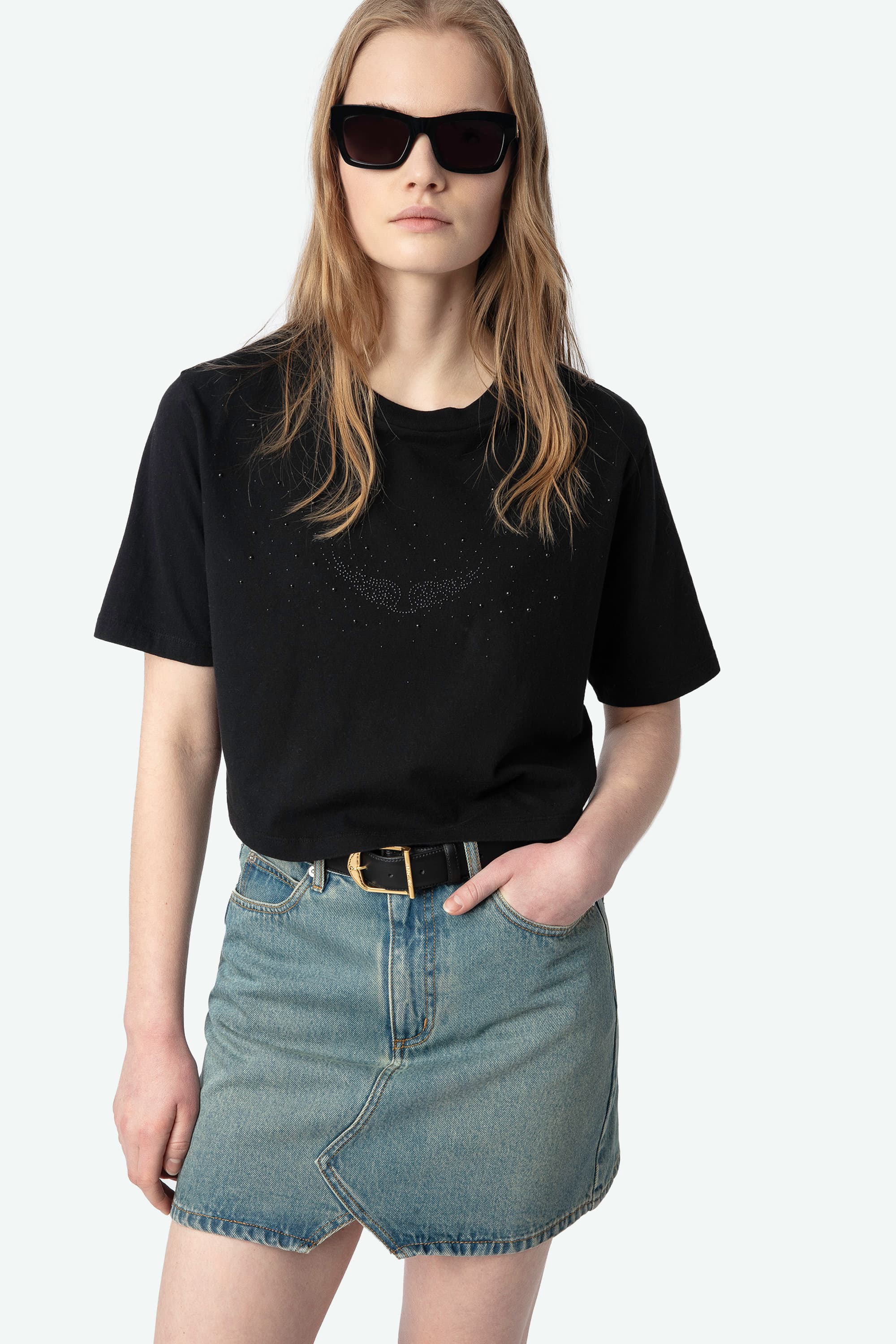 Mila Wings Strass T-shirt