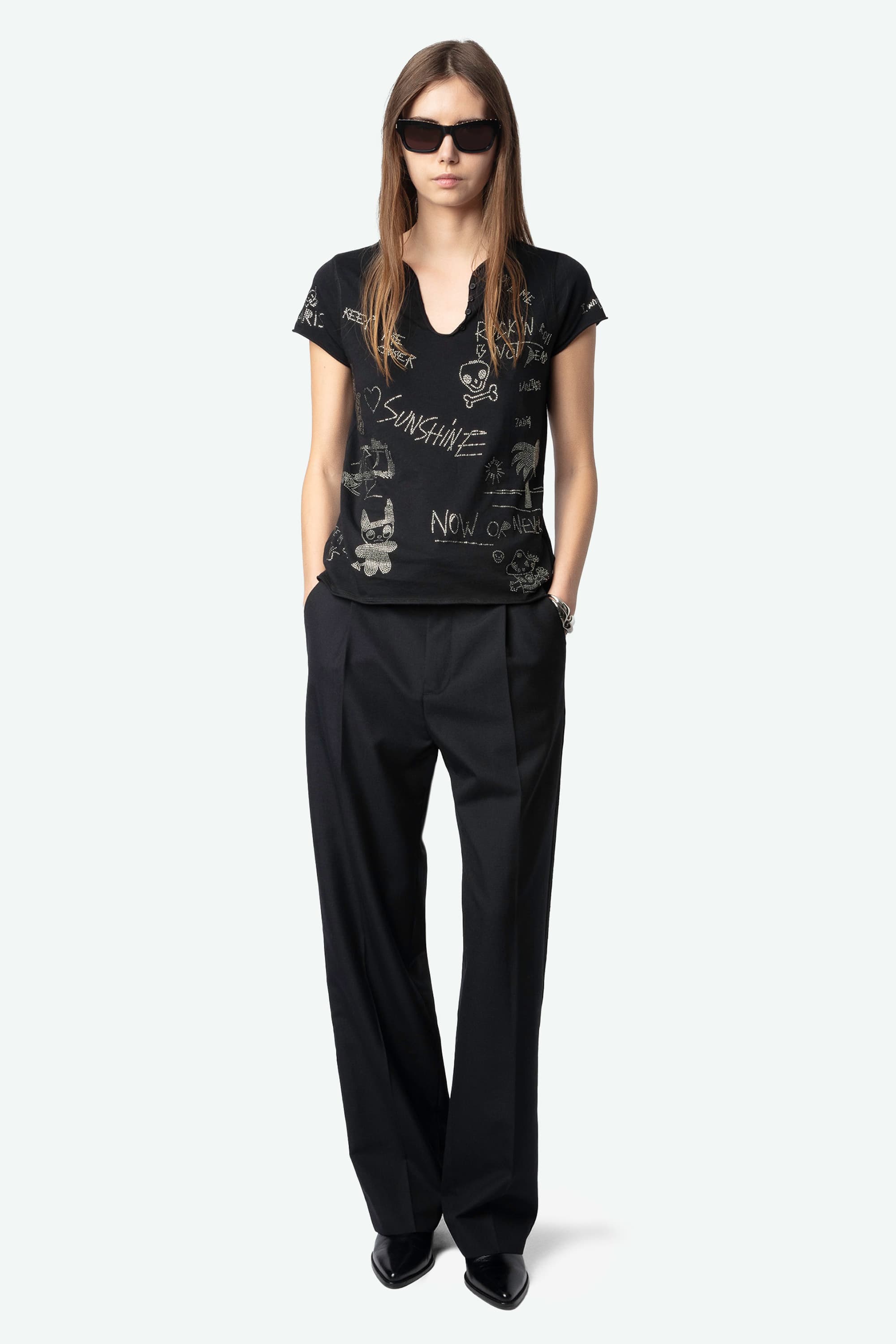 Tunisien Multi Strass T-shirt