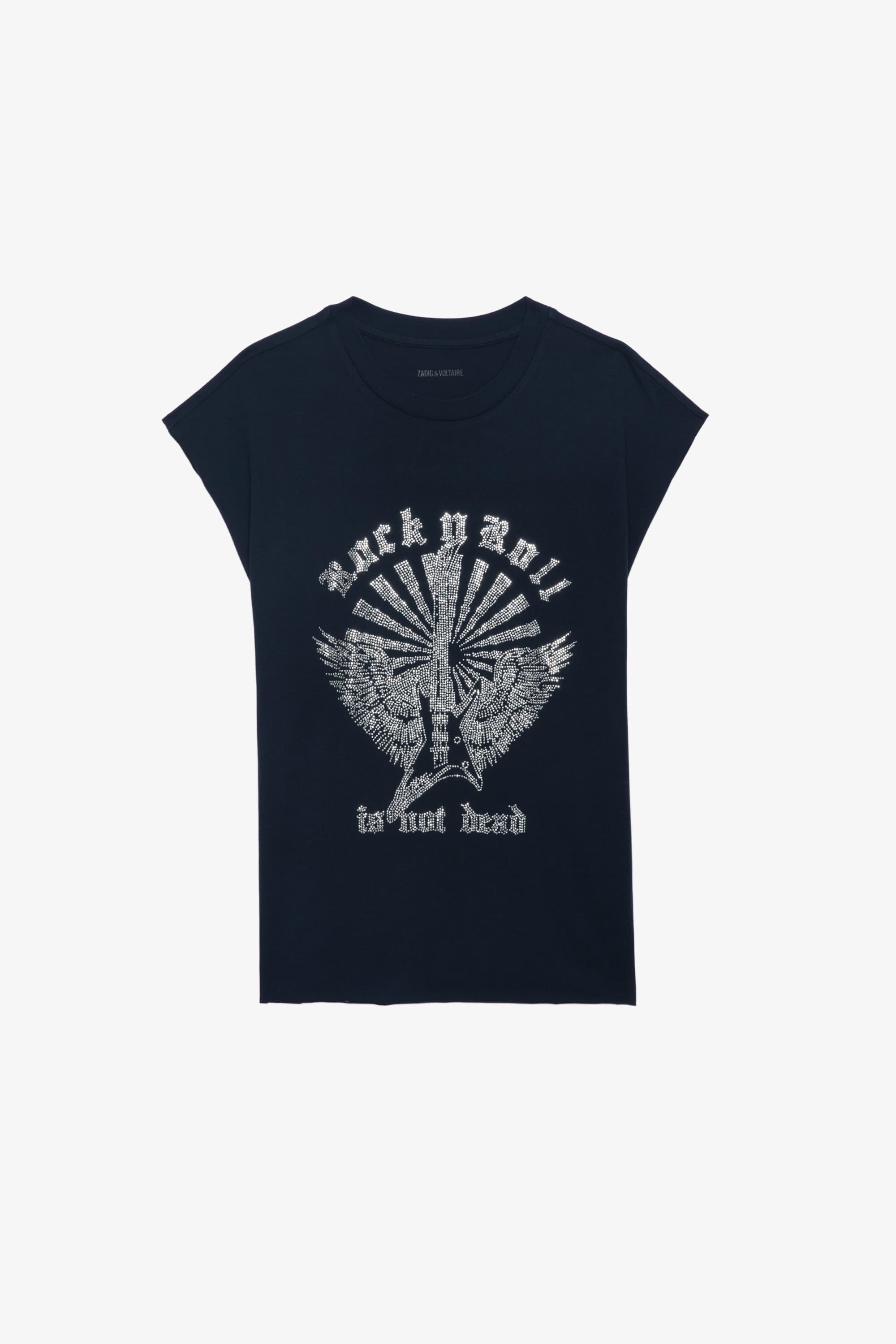 Cloe Guitar Strass T-shirt