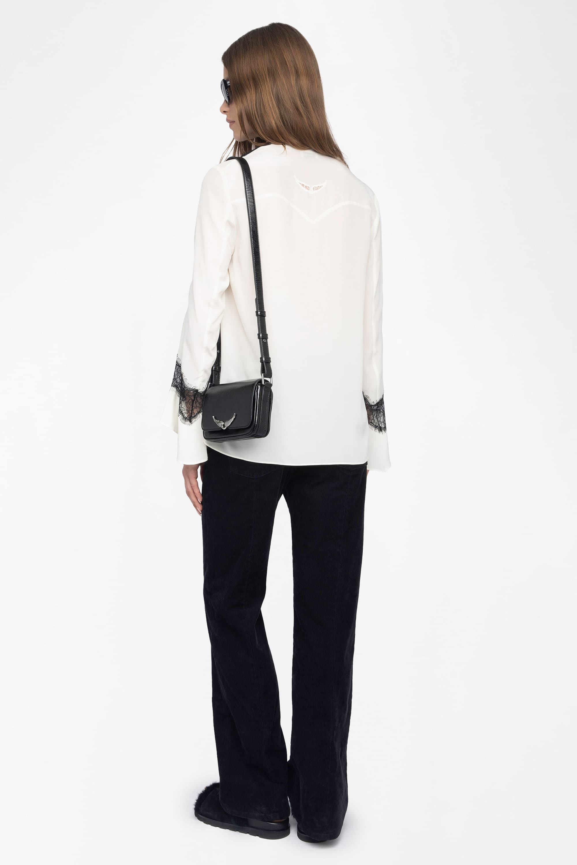 Tuan Lace Silk Blouse