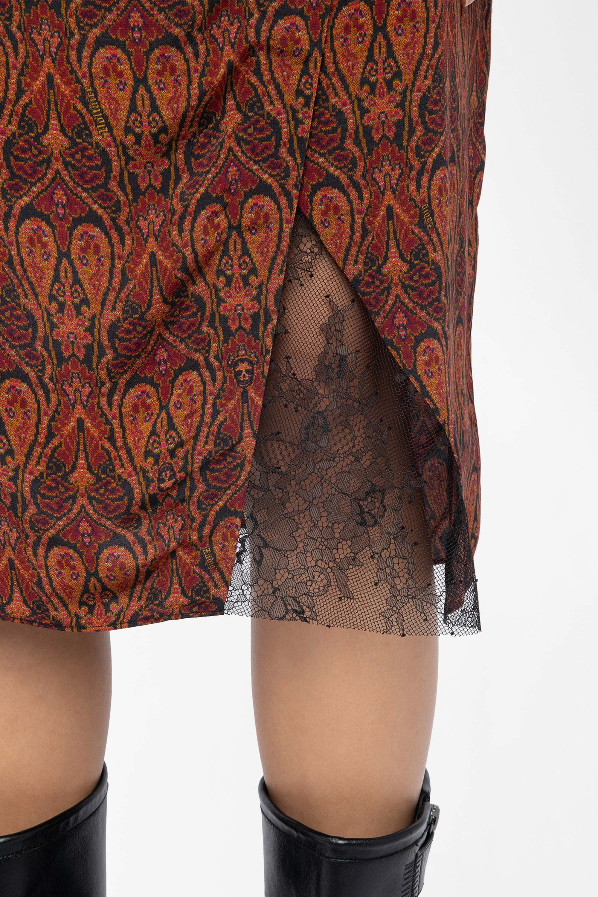 Julen Paisley Skirt