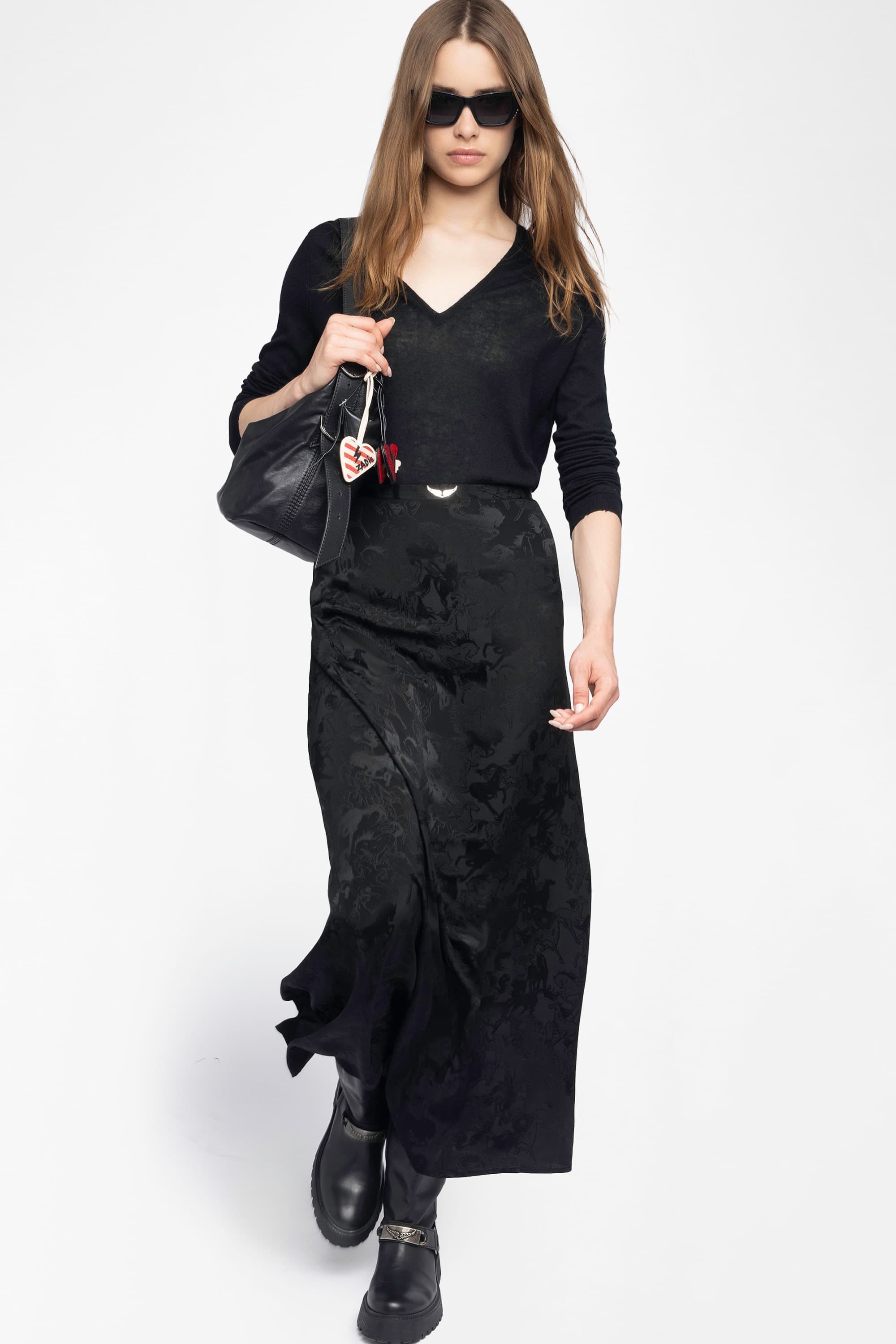 Jimeno Horse Silk Skirt