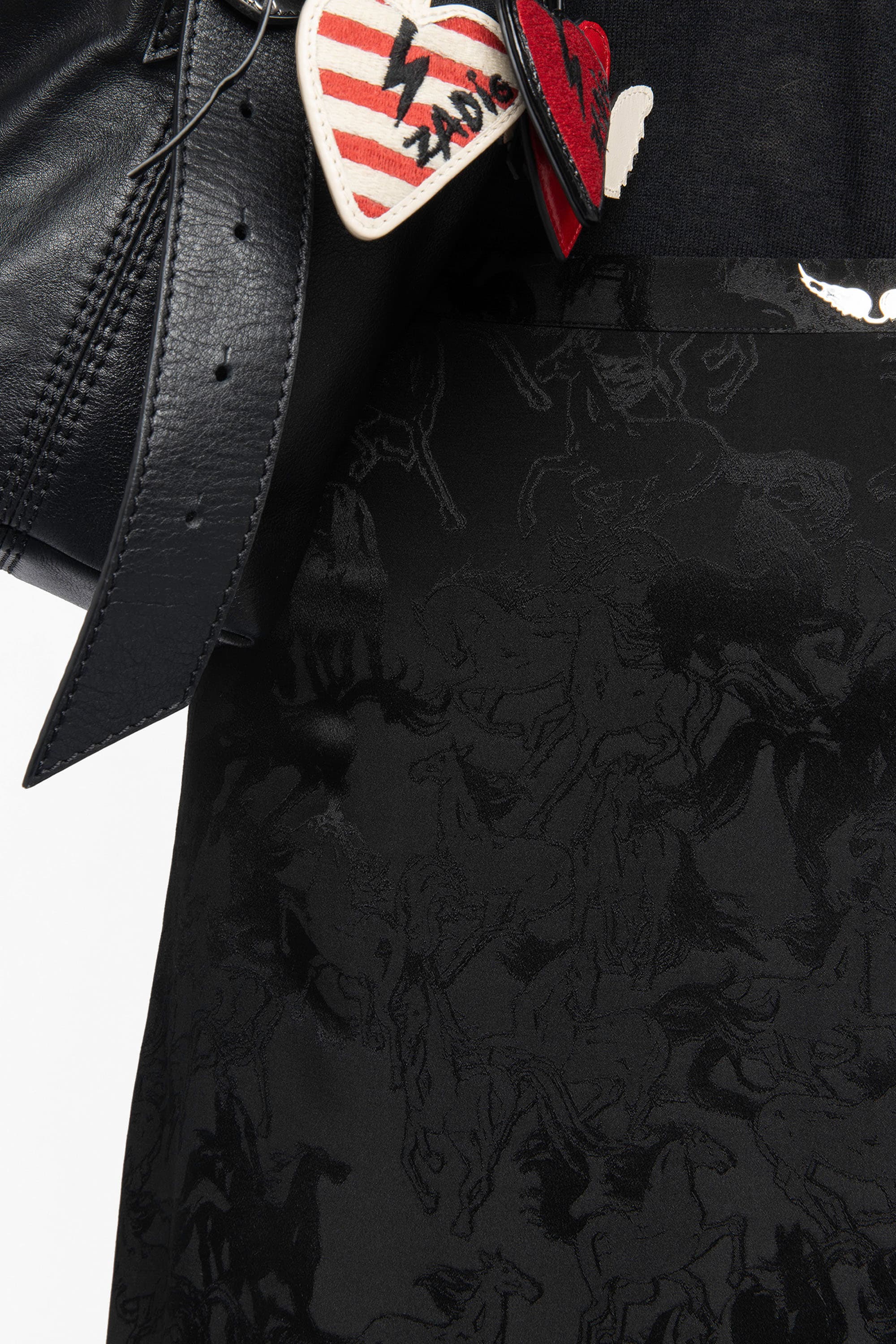 Jimeno Horse Silk Skirt