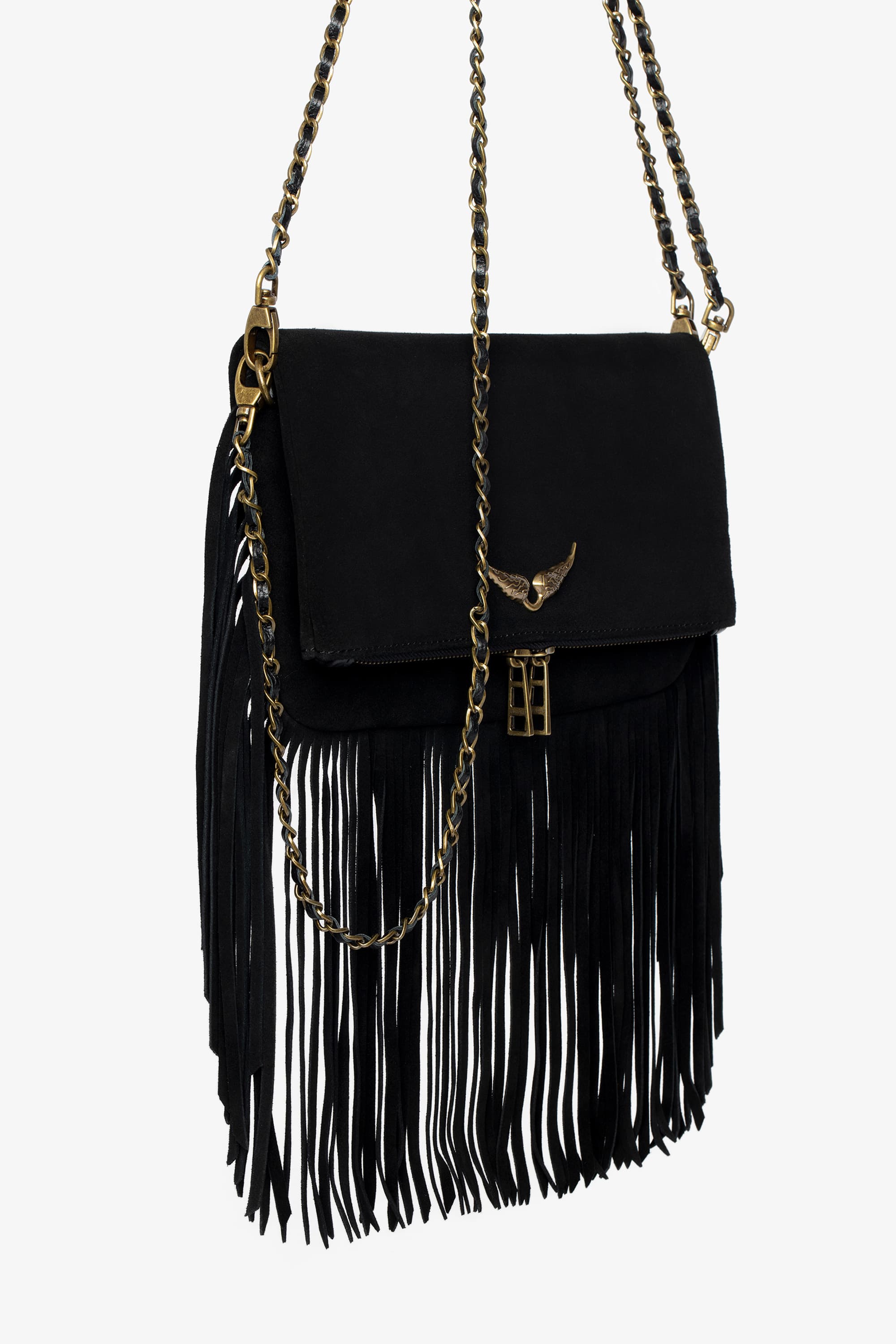 Rock Suede Fringes Bag