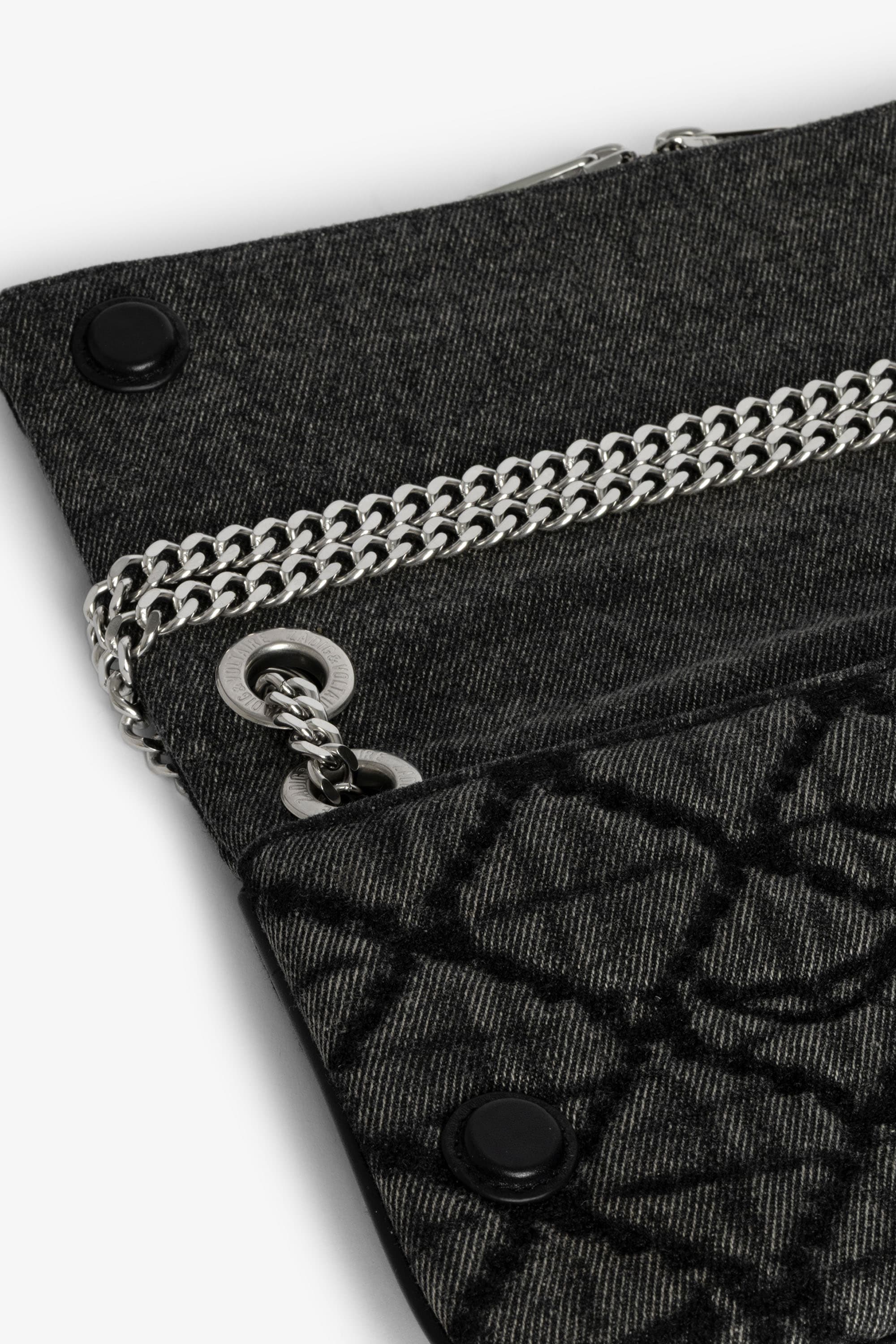 Rock Monogram Denim Bag