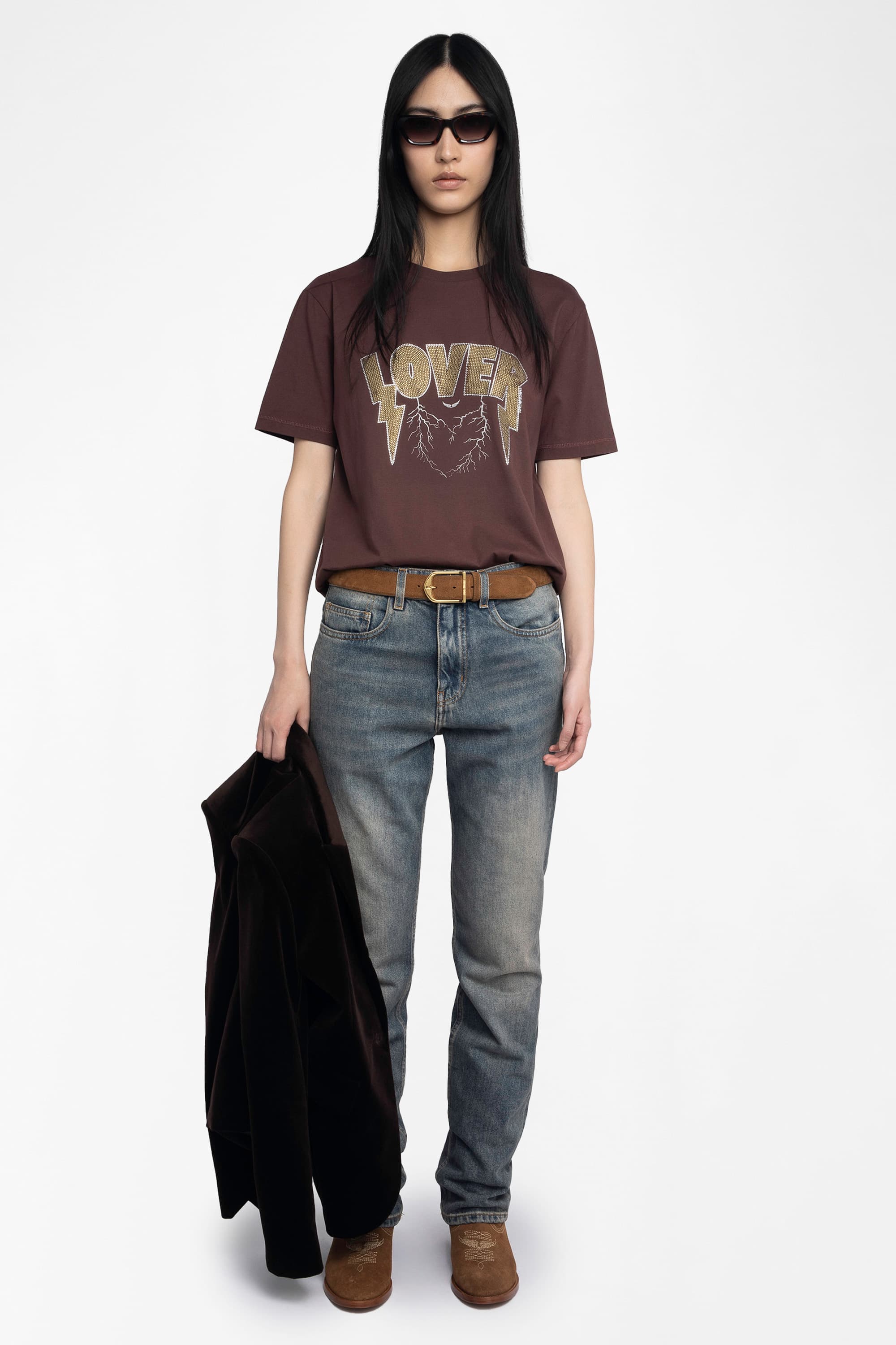 Edwin Lover Strass T-shirt