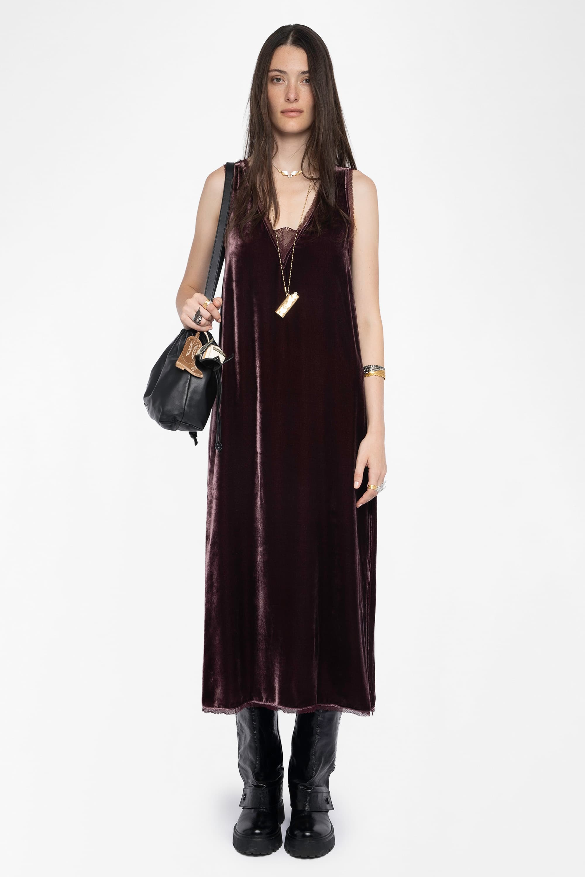 Renzo Velvet Dress