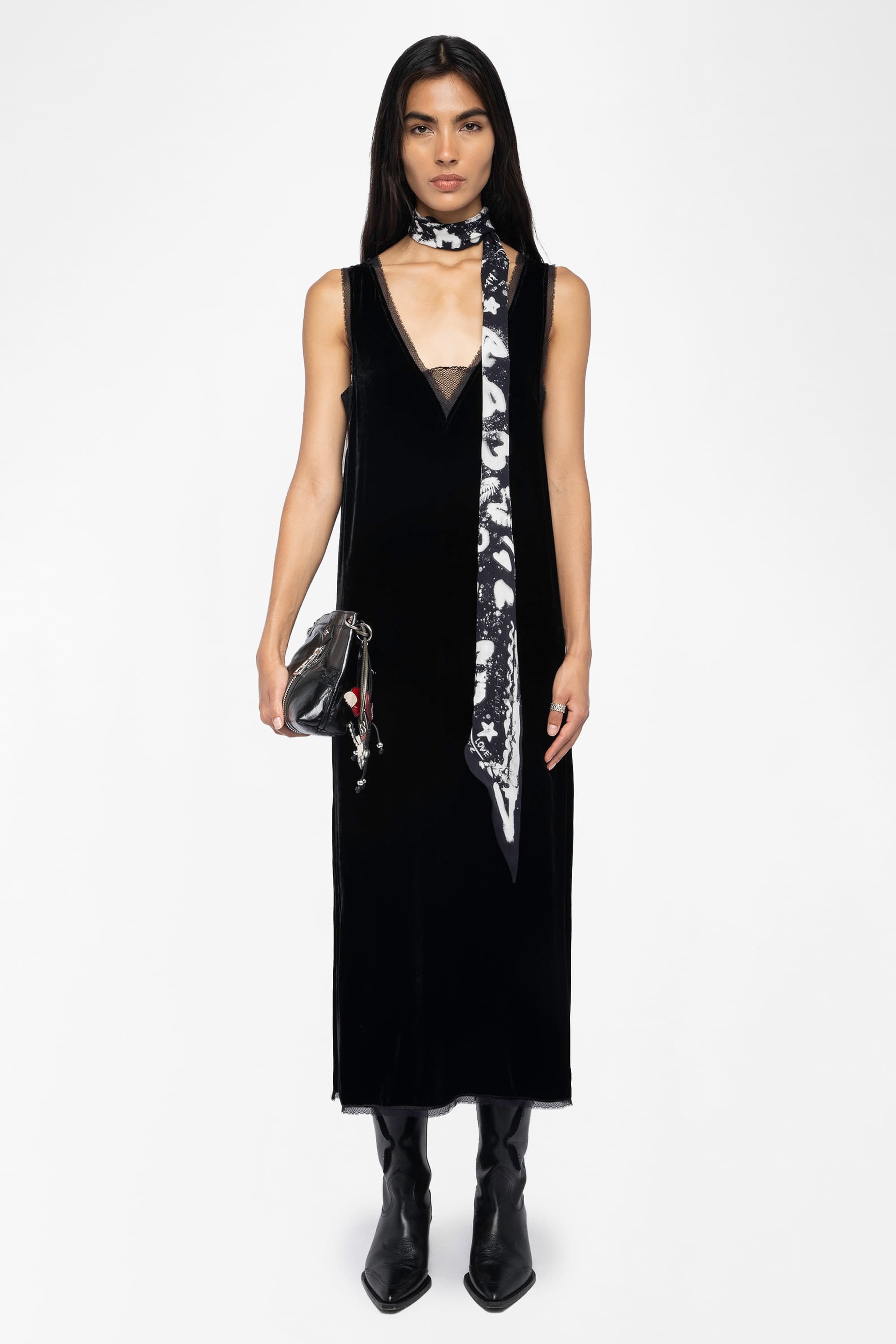 Renzo Velvet Dress