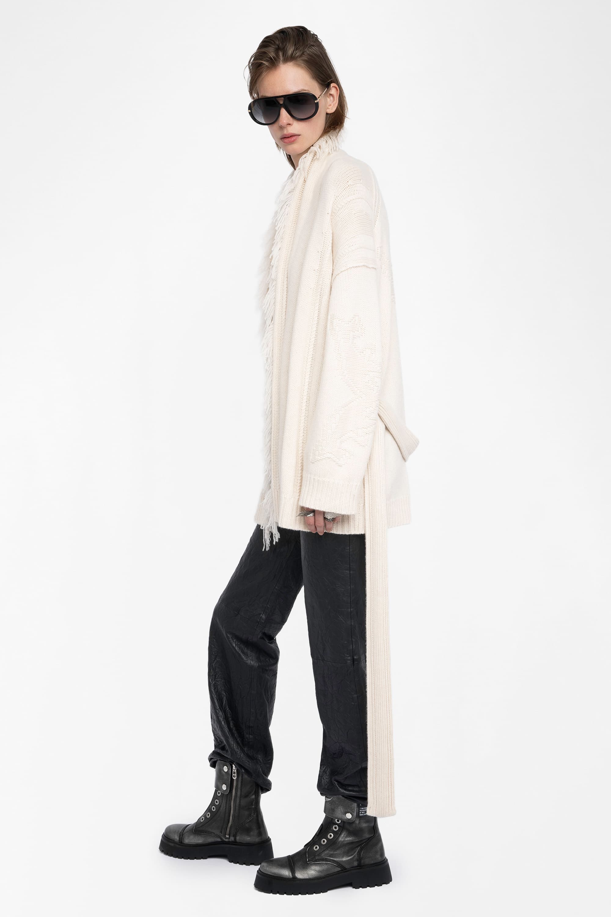 Alpa Fringe Cardigan