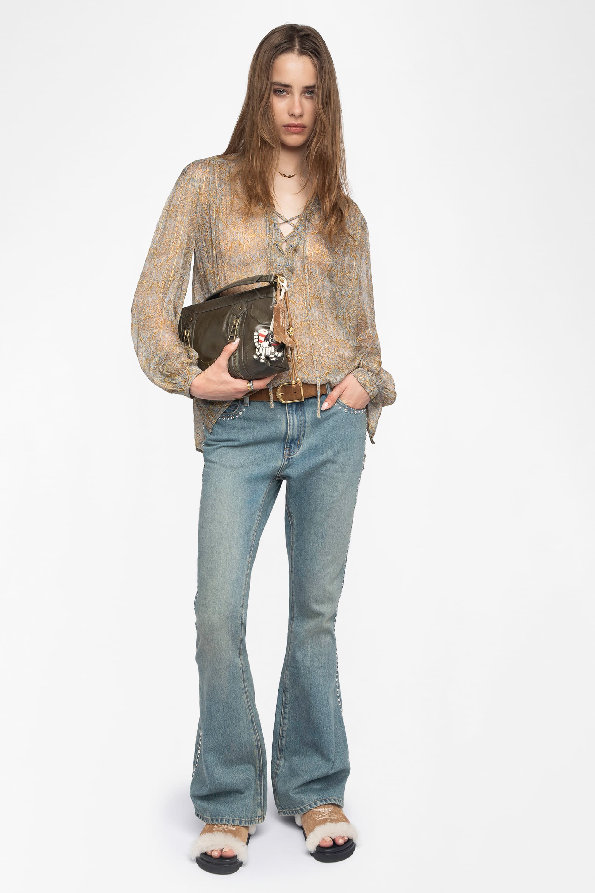 Tamela Paisley Blouse