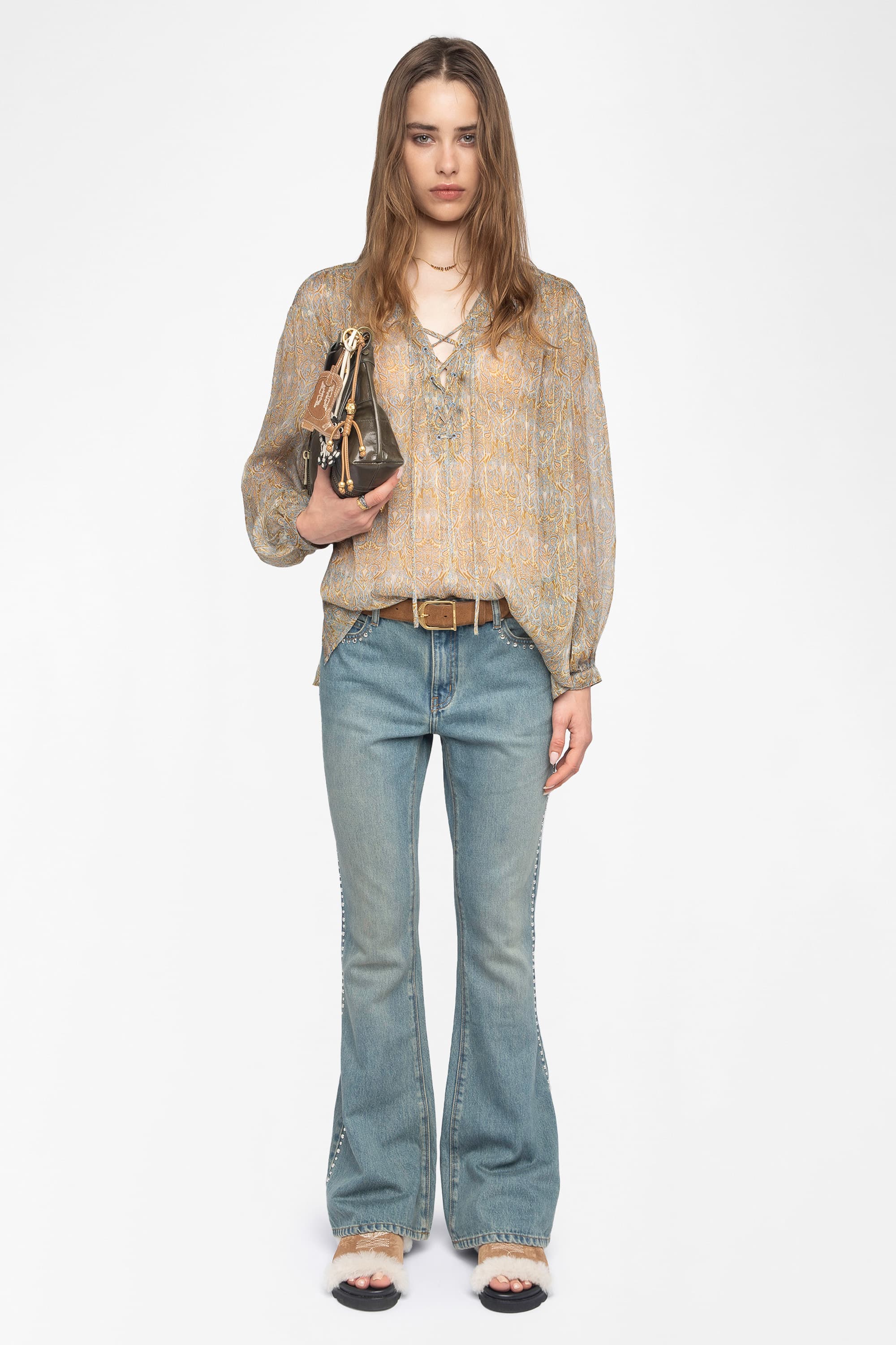 Tamela Paisley Blouse