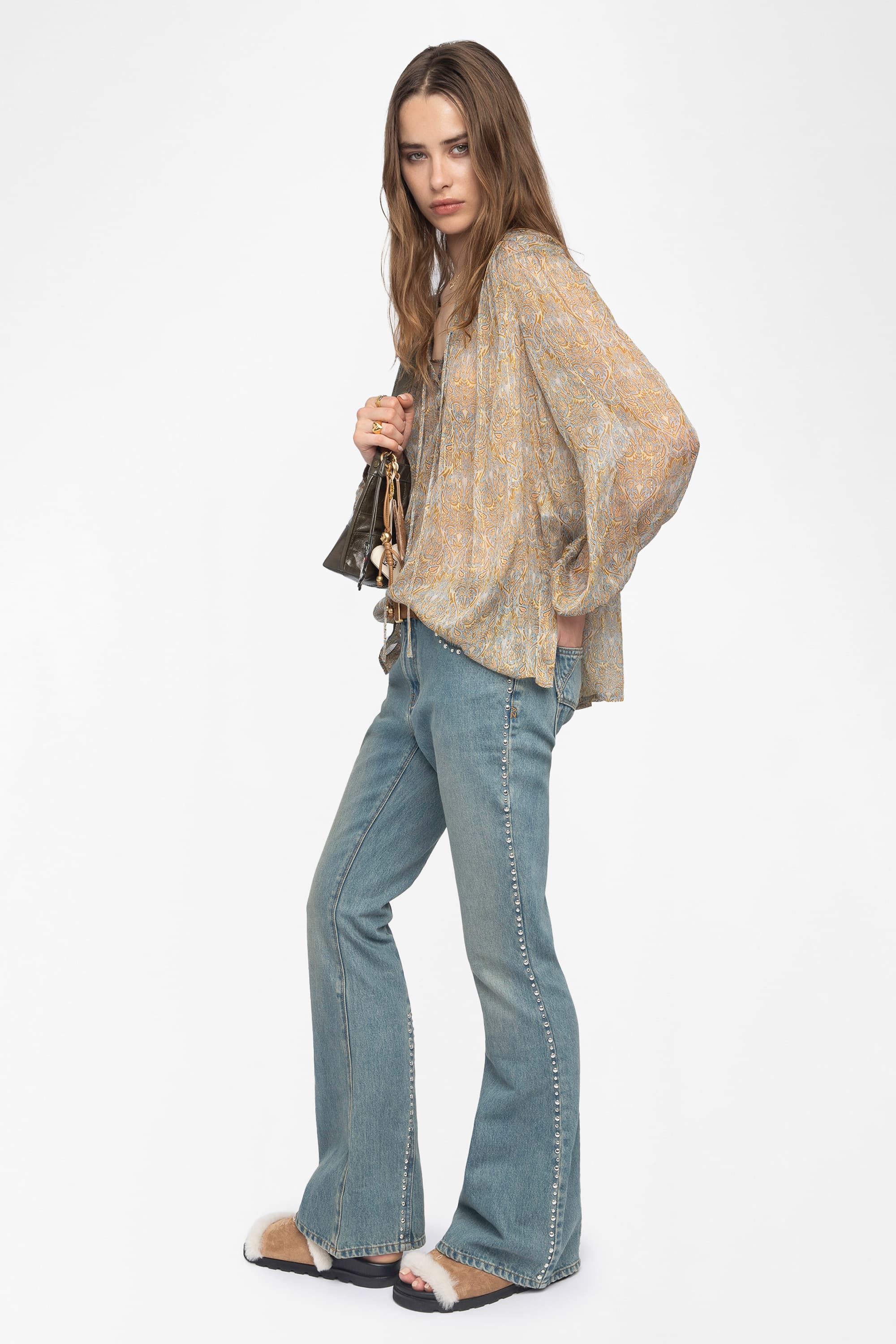 Tamela Paisley Blouse