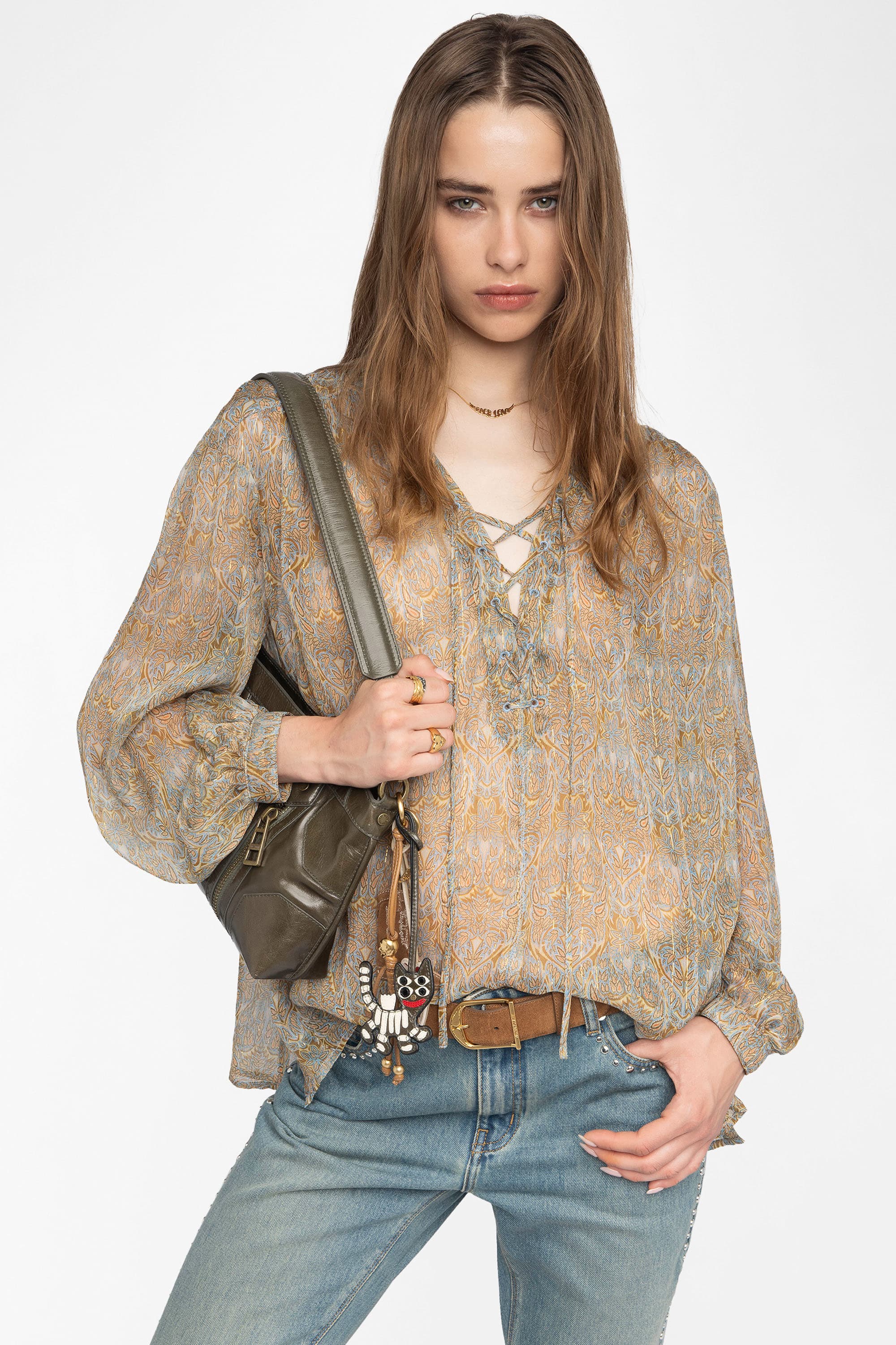 Tamela Paisley Blouse