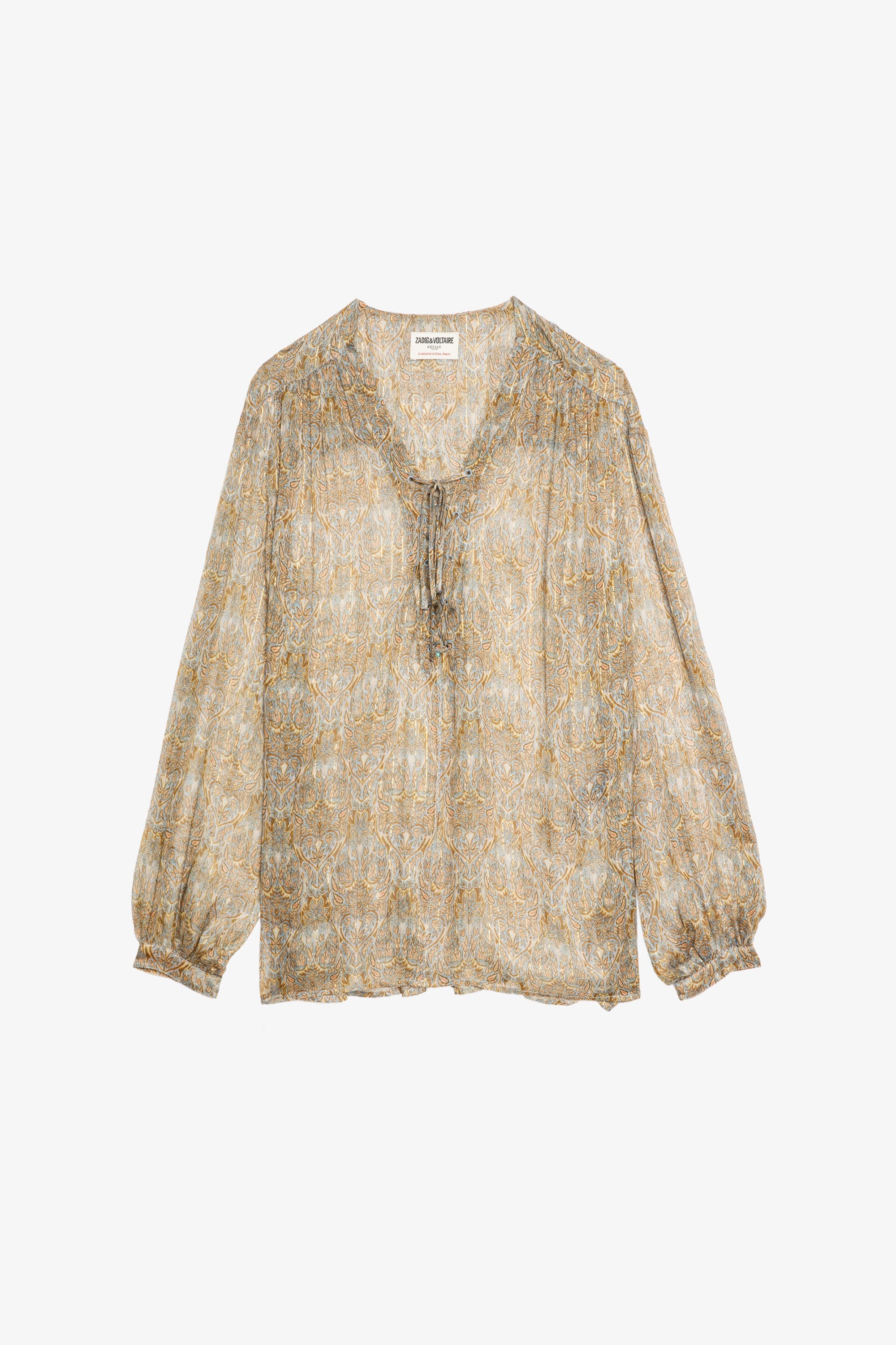 Tamela Paisley Blouse