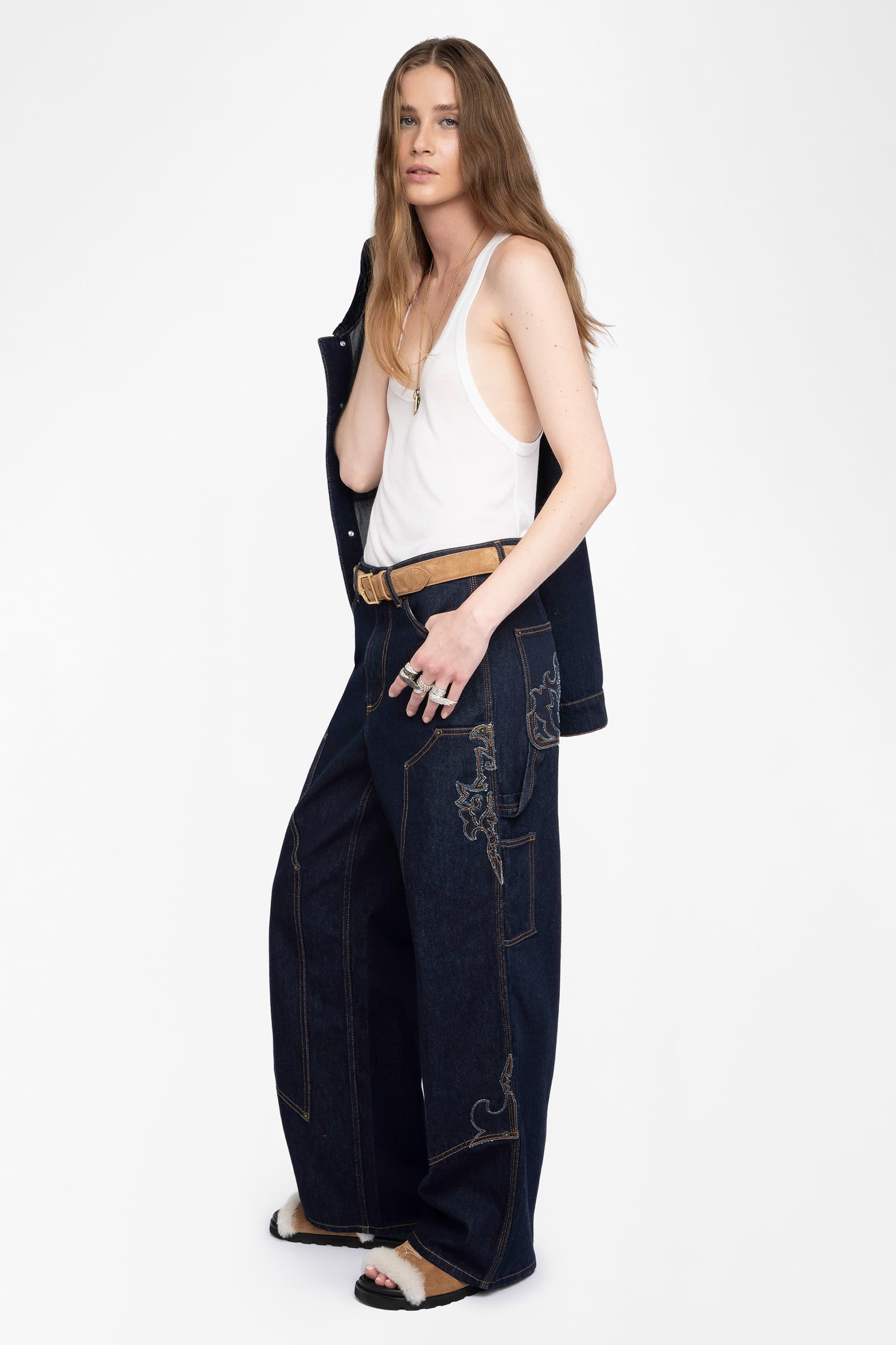Perya Western Denim Pants