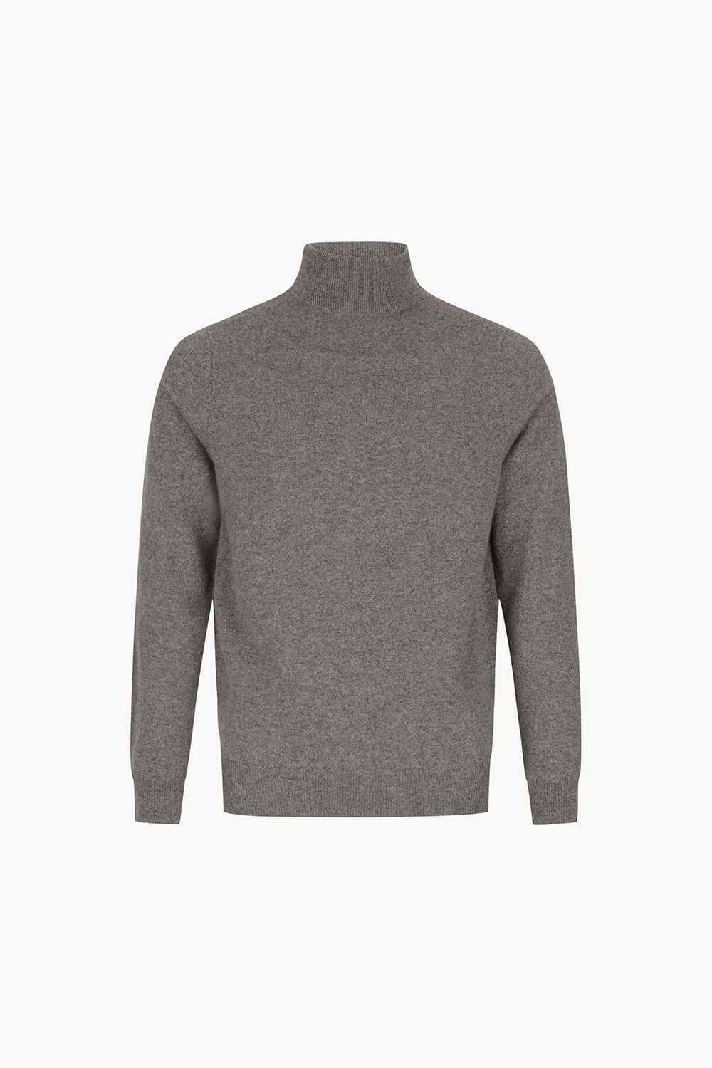 캐시미어 터틀넥 805 브라운 긴소매 니트