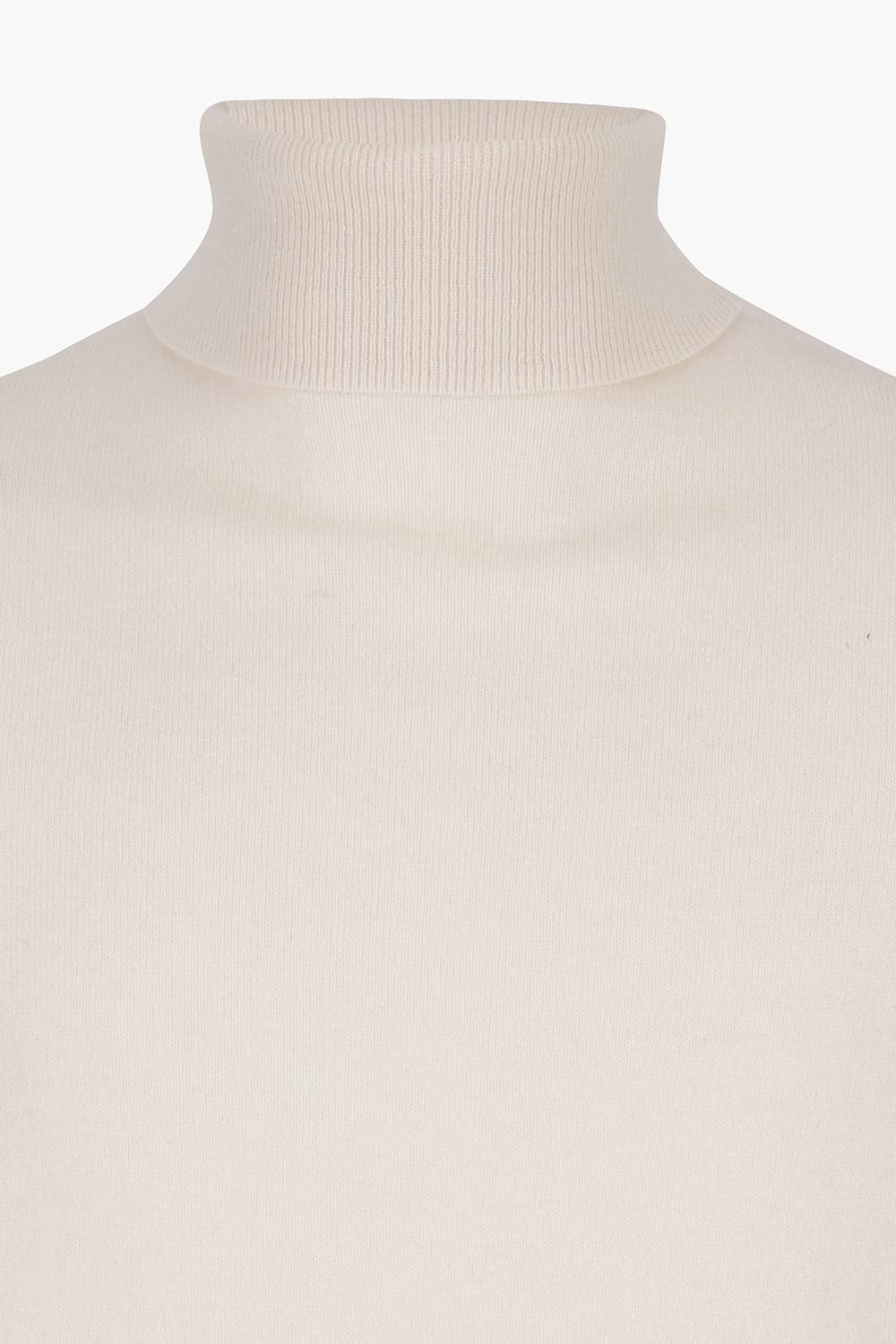 캐시미어 터틀넥 805 아이보리 긴소매 니트