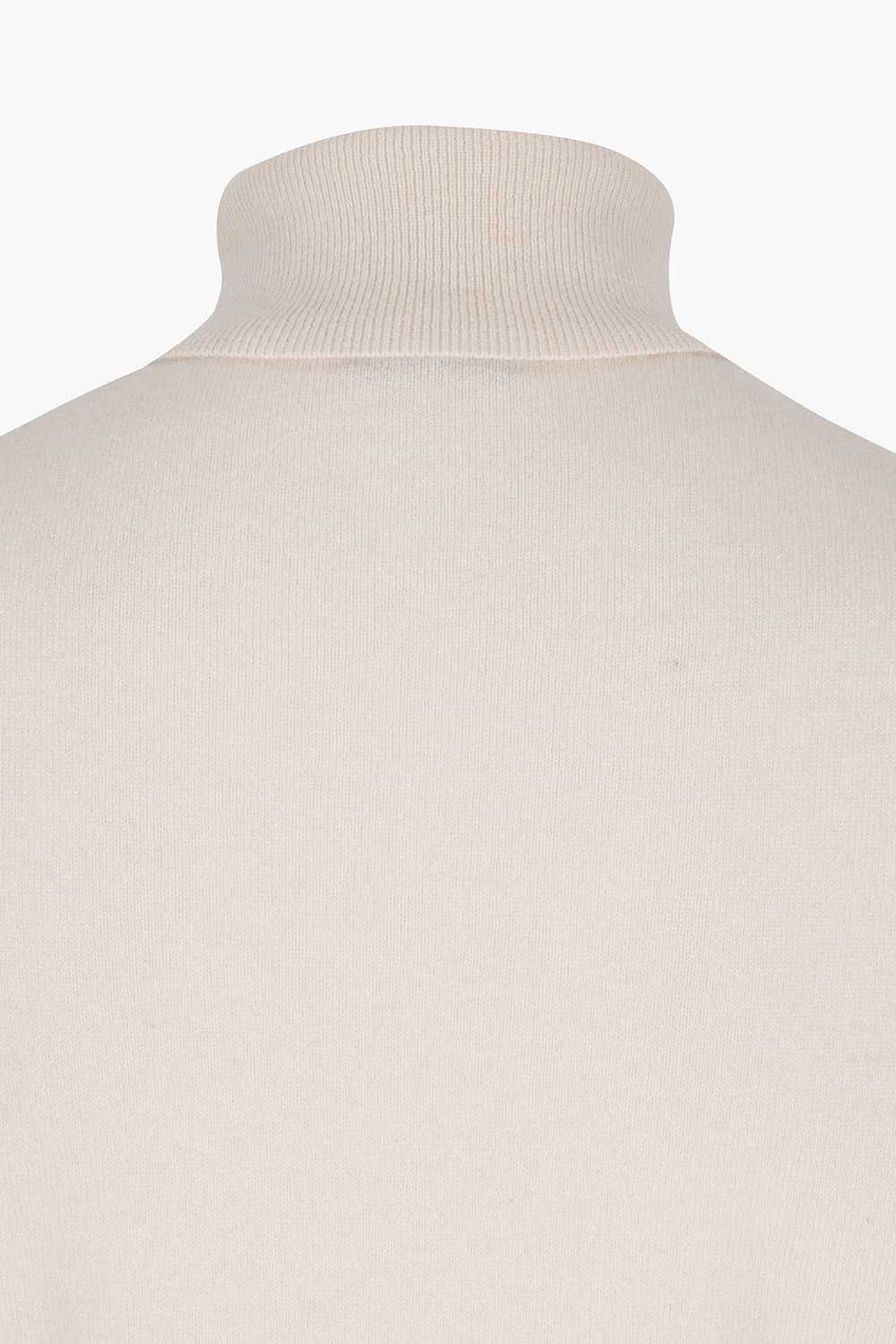 캐시미어 터틀넥 805 아이보리 긴소매 니트